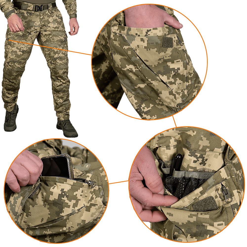 Pants Herts Poplin Pixel