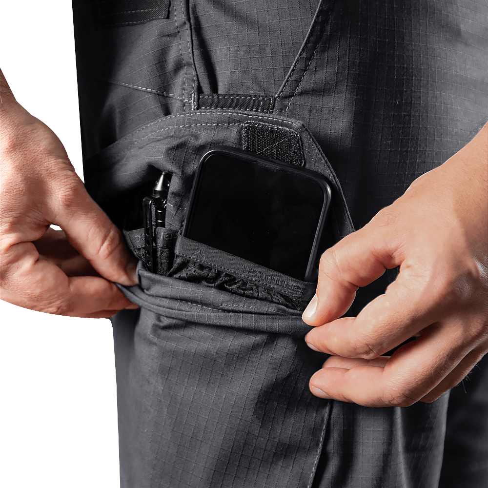 Hertz Rip-Stop Stretch Graphite Shorts