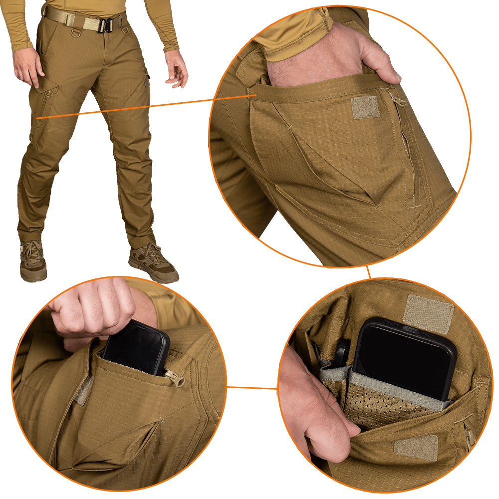 Pants Gerts Rip-Stop Stretch Coyote