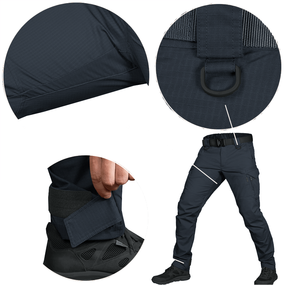 Pants Herts Rip-Stop Stretch Dark Blue