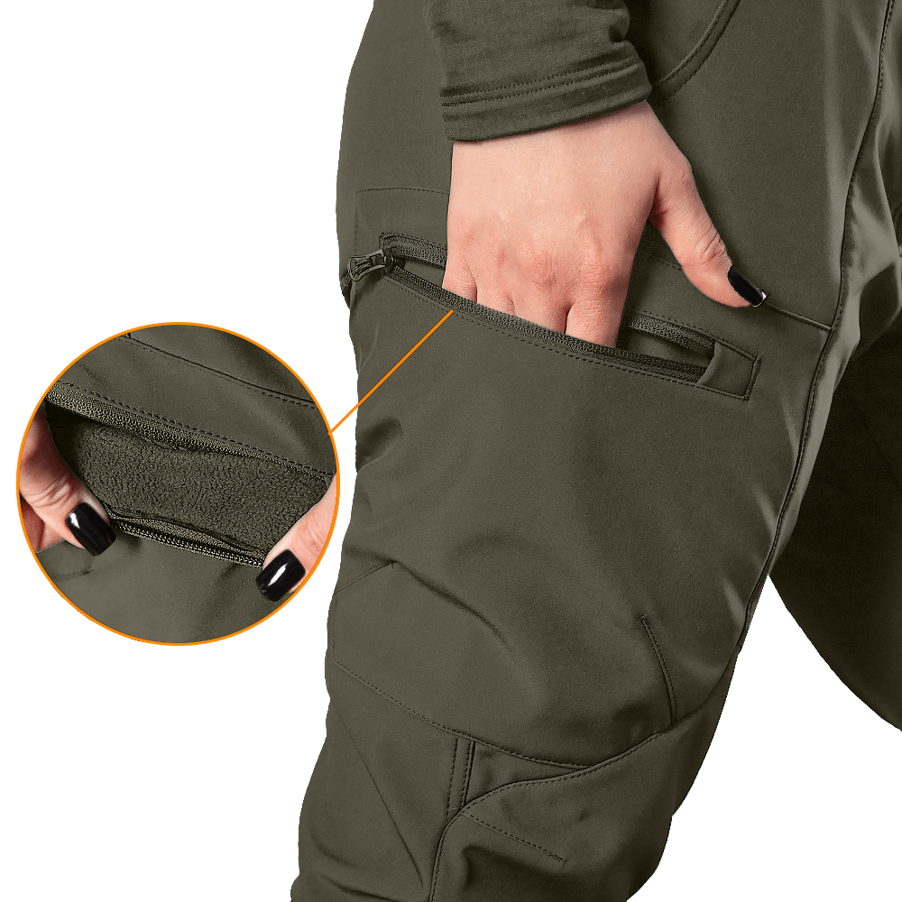 Pani SoftShell Pants Olive