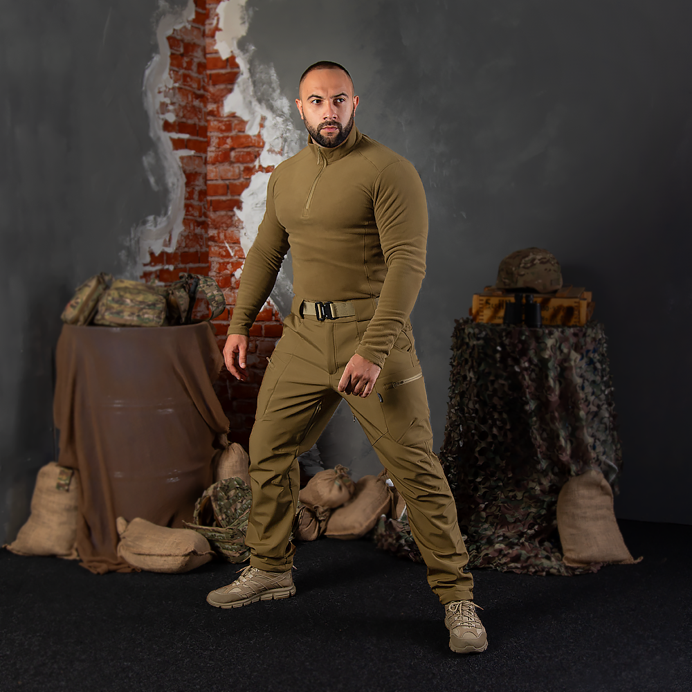 SoftShell Vent Pants Coyote