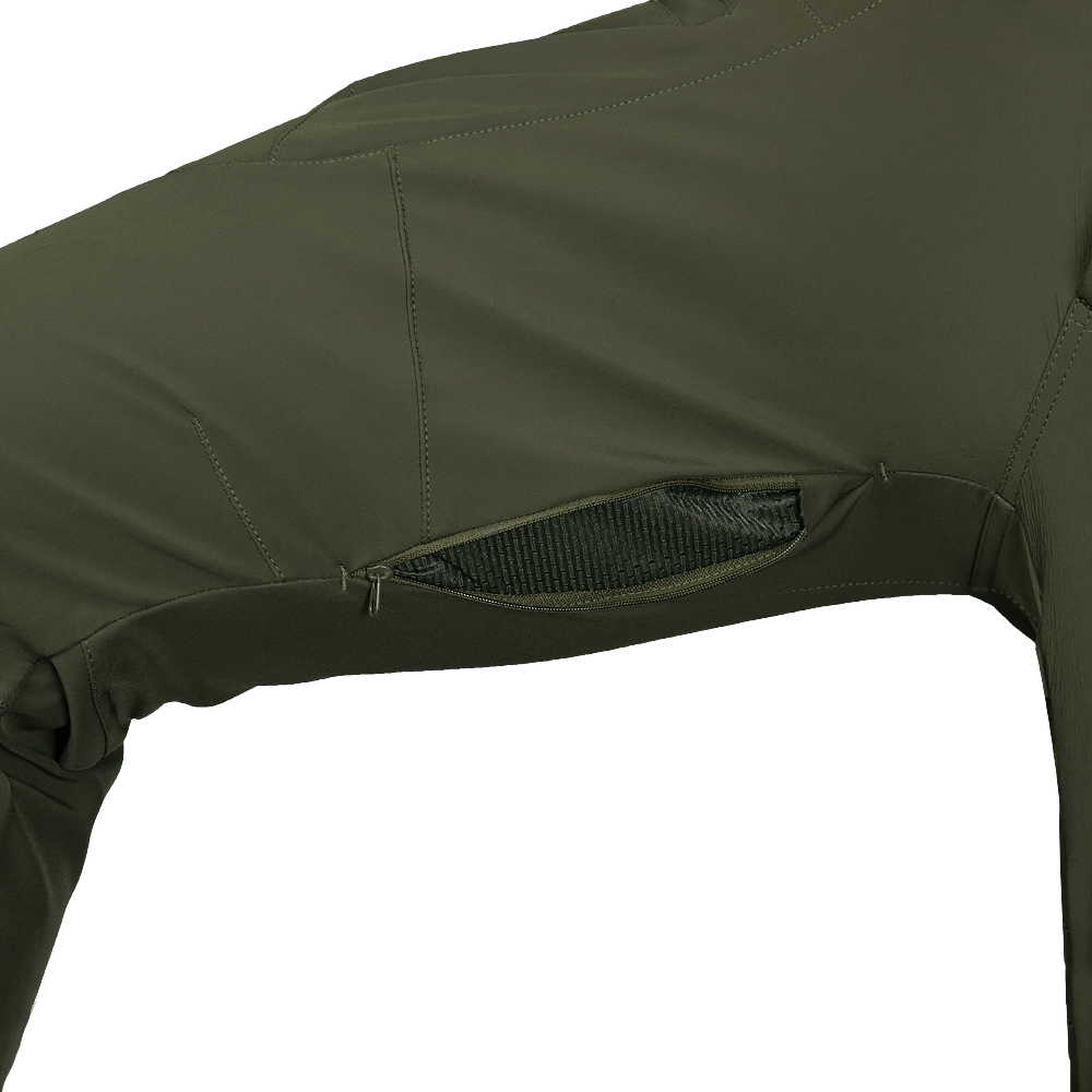 SoftShell Vent Mesh Pants Olive