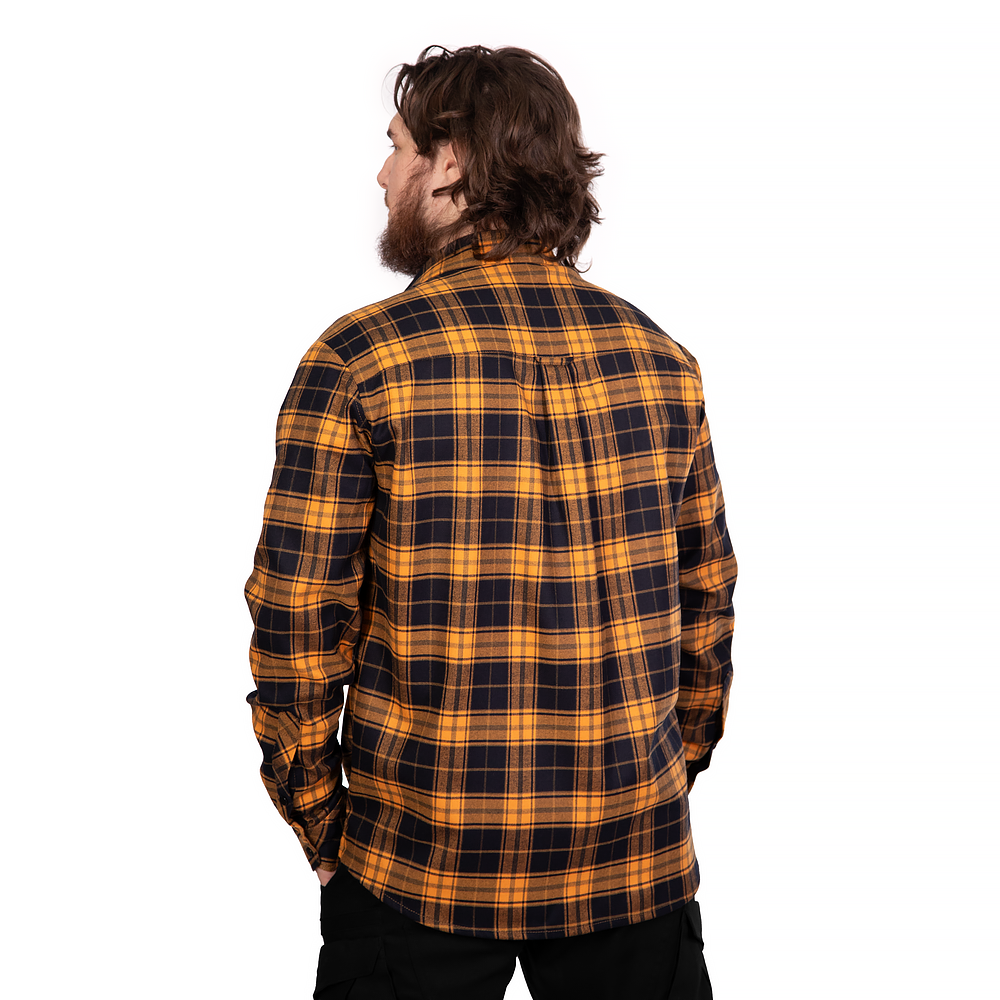 Shirt “Bureviy” Orange/Black