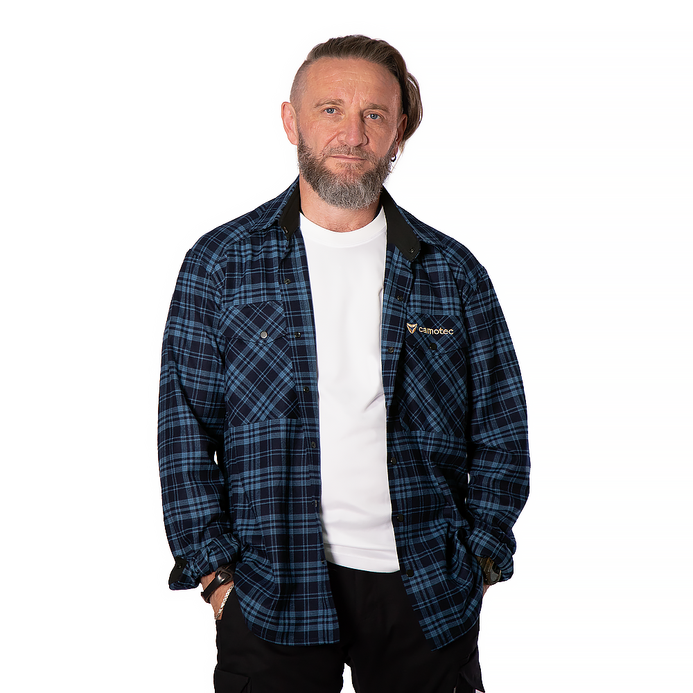 “Bureviy” Shirt Navy/Blue