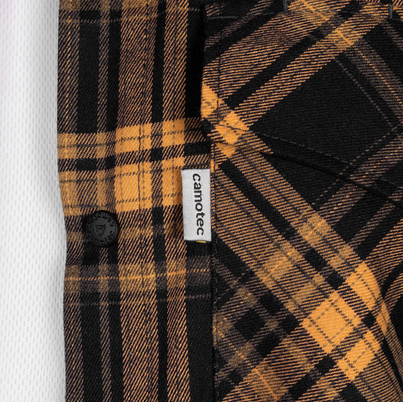 "Bureviy" Shirt Orange/Black
