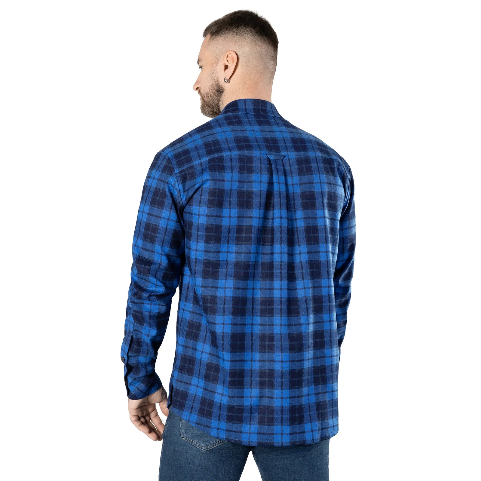 Shirt "Bureviy" Blue/Black