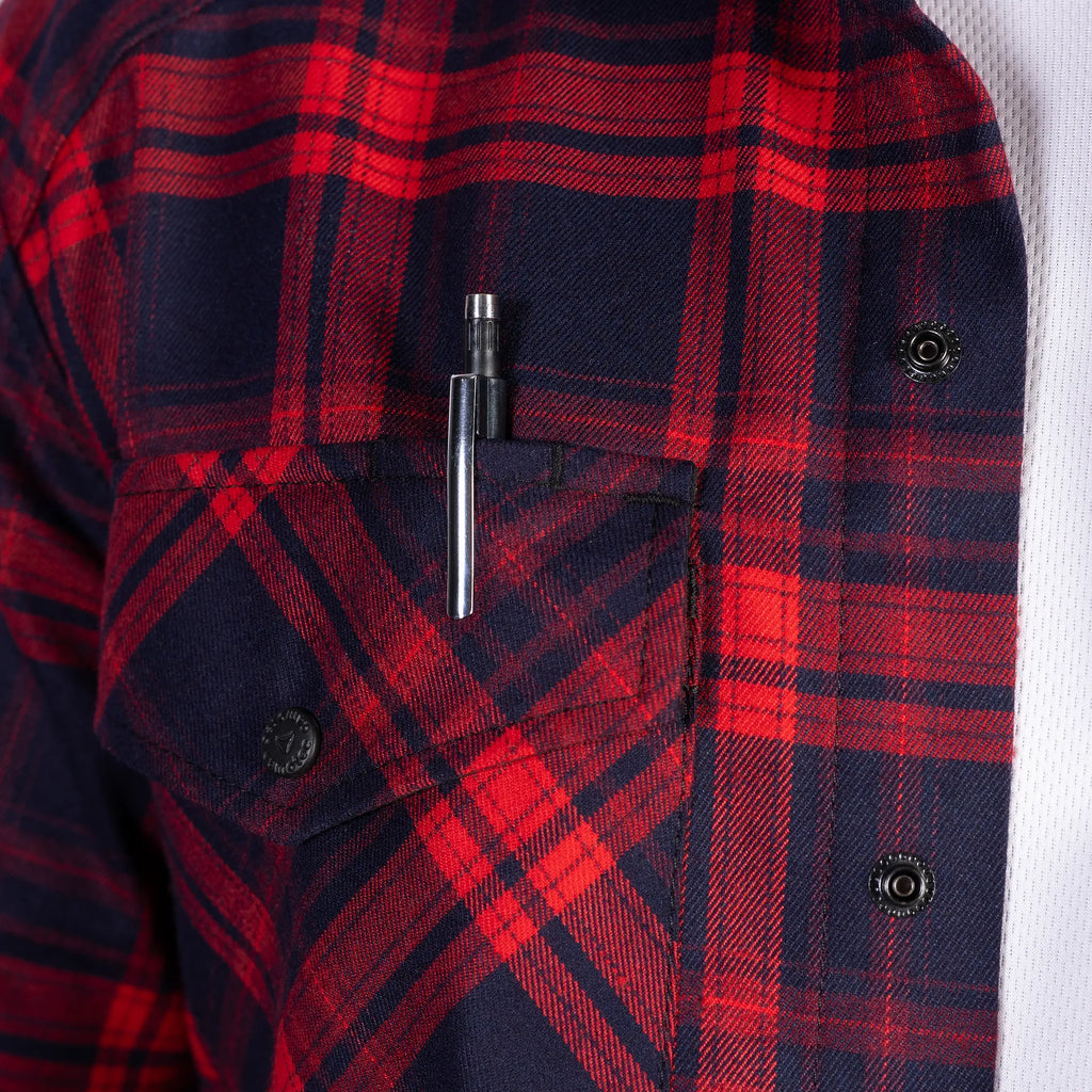Сорочка "Буревій" Red/Navy