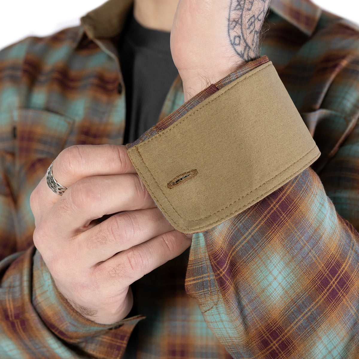 "Legit" Shirt Blue/Brown
