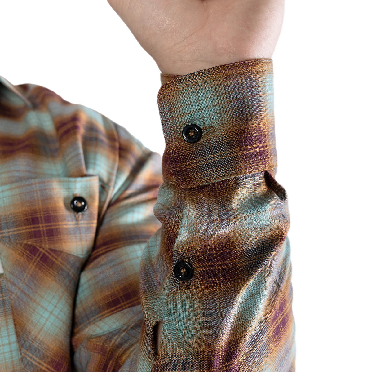 "Legit" Shirt Blue/Brown