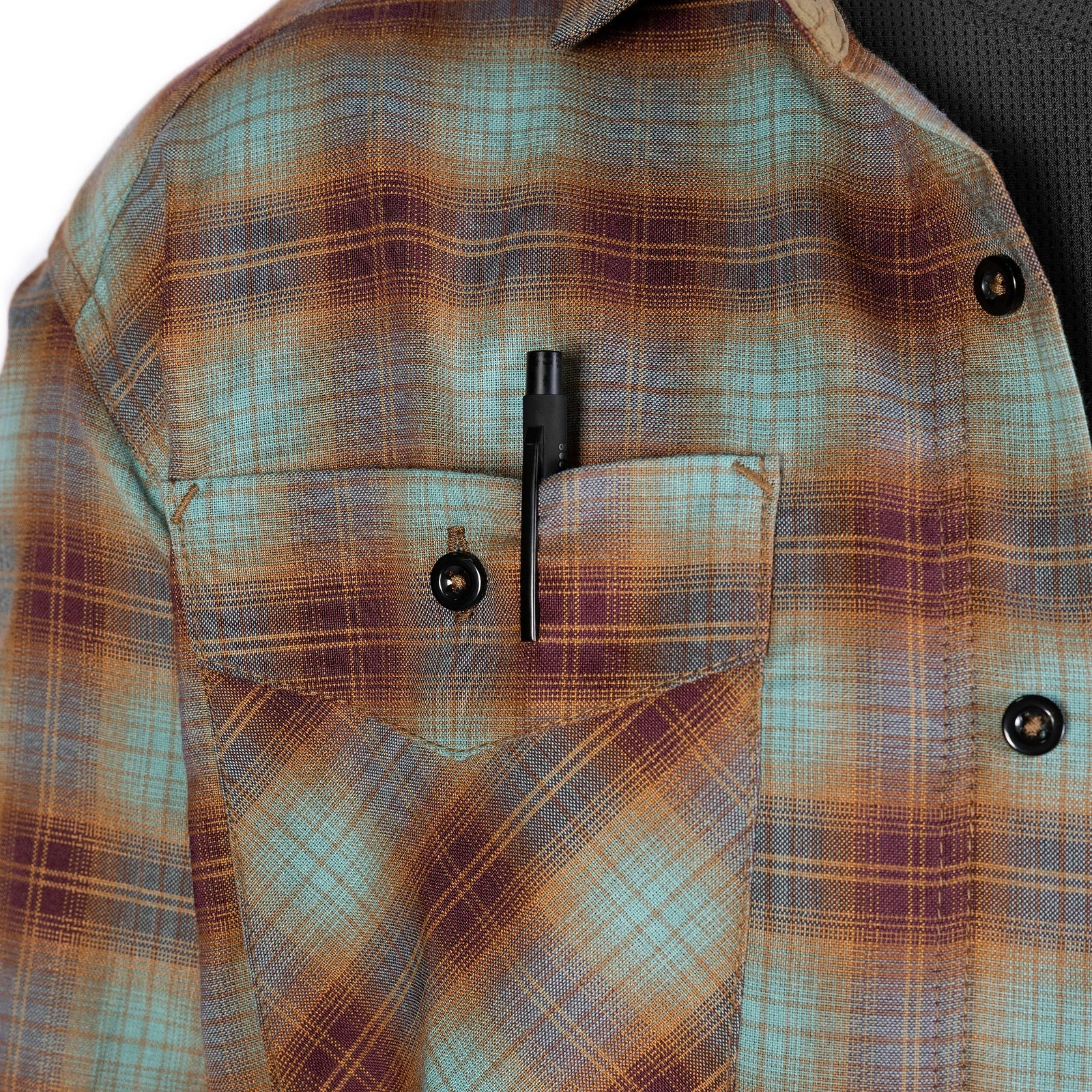 "Legit" Shirt Blue/Brown