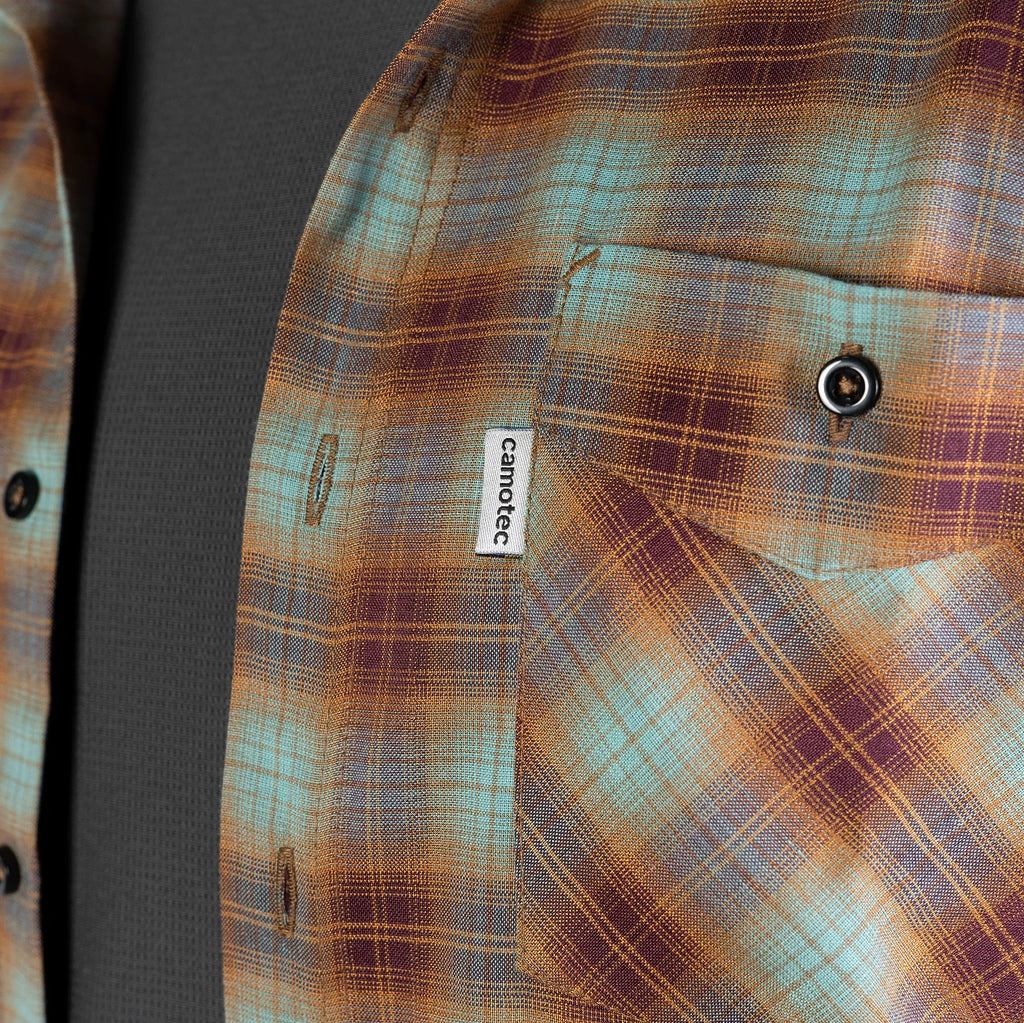 "Legit" Shirt Blue/Brown