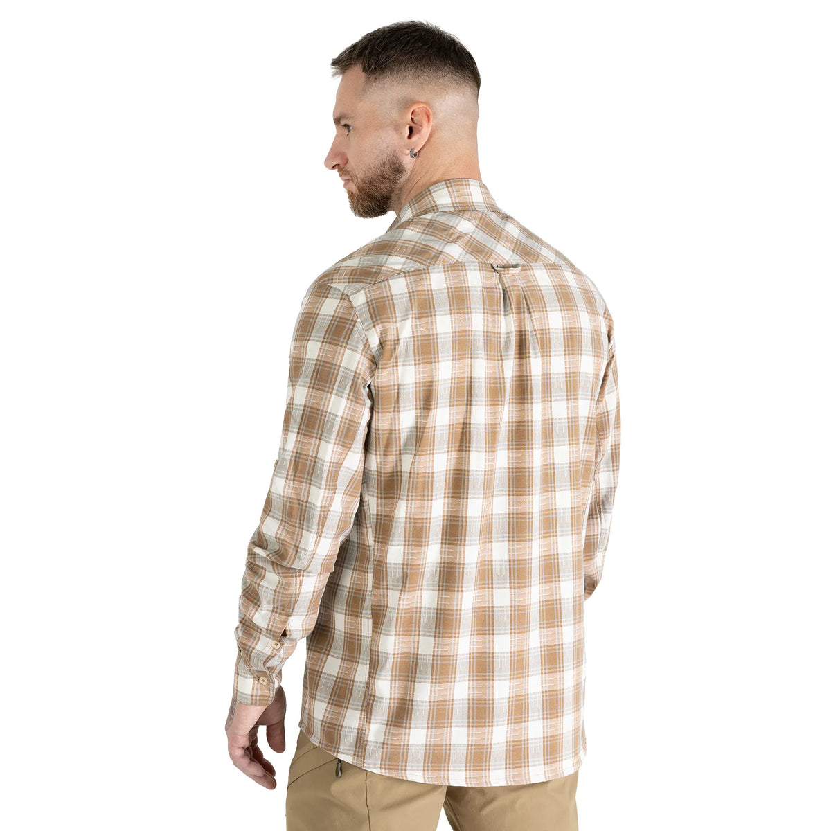 "Legit" Shirt Sand/White