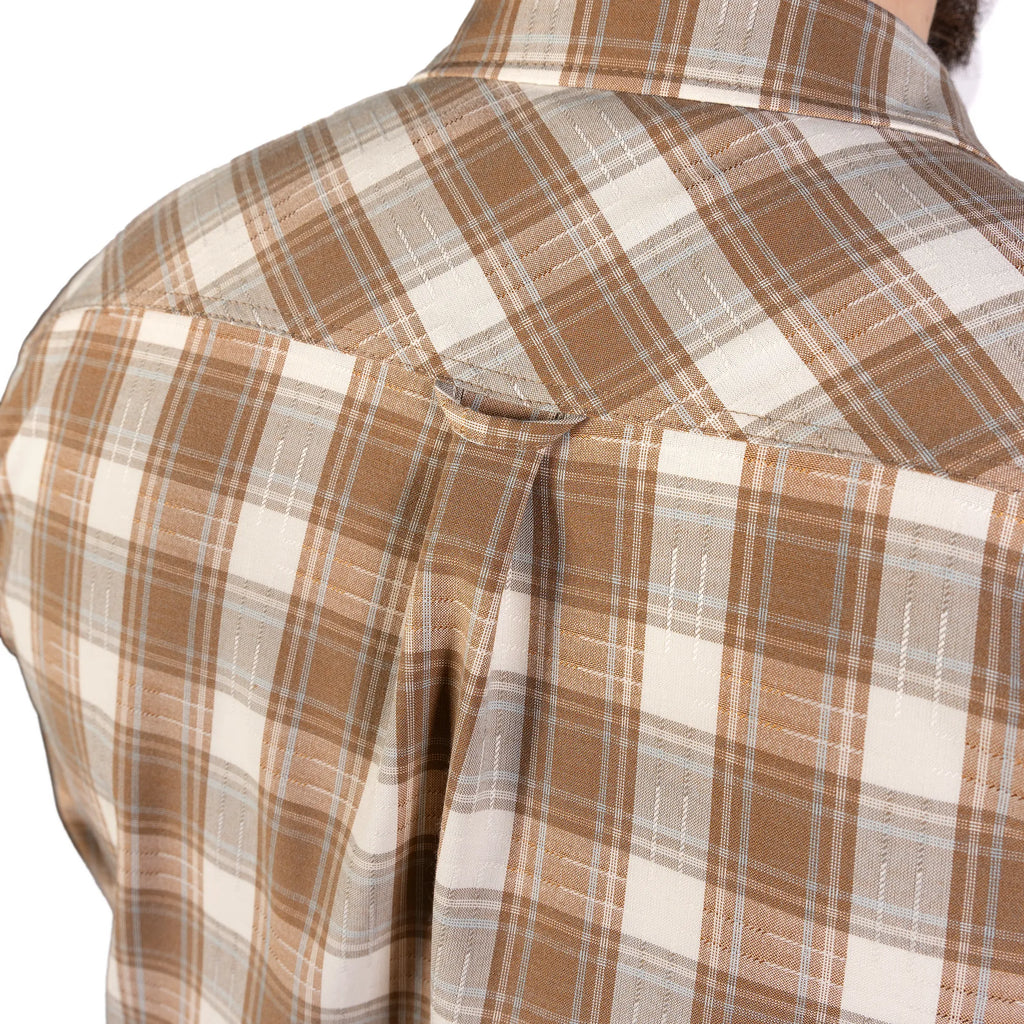 "Legit" Shirt Sand/White