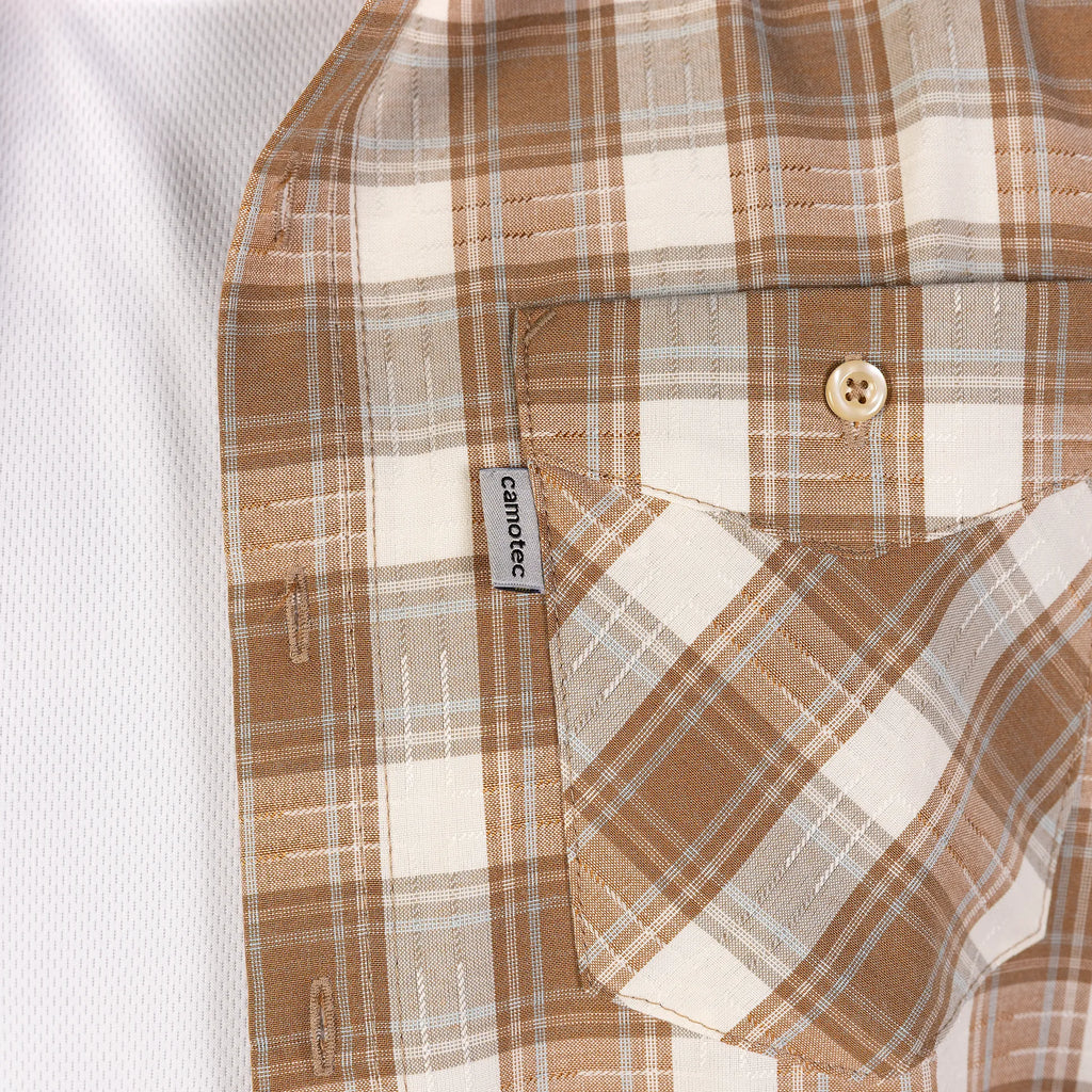 "Legit" Shirt Sand/White