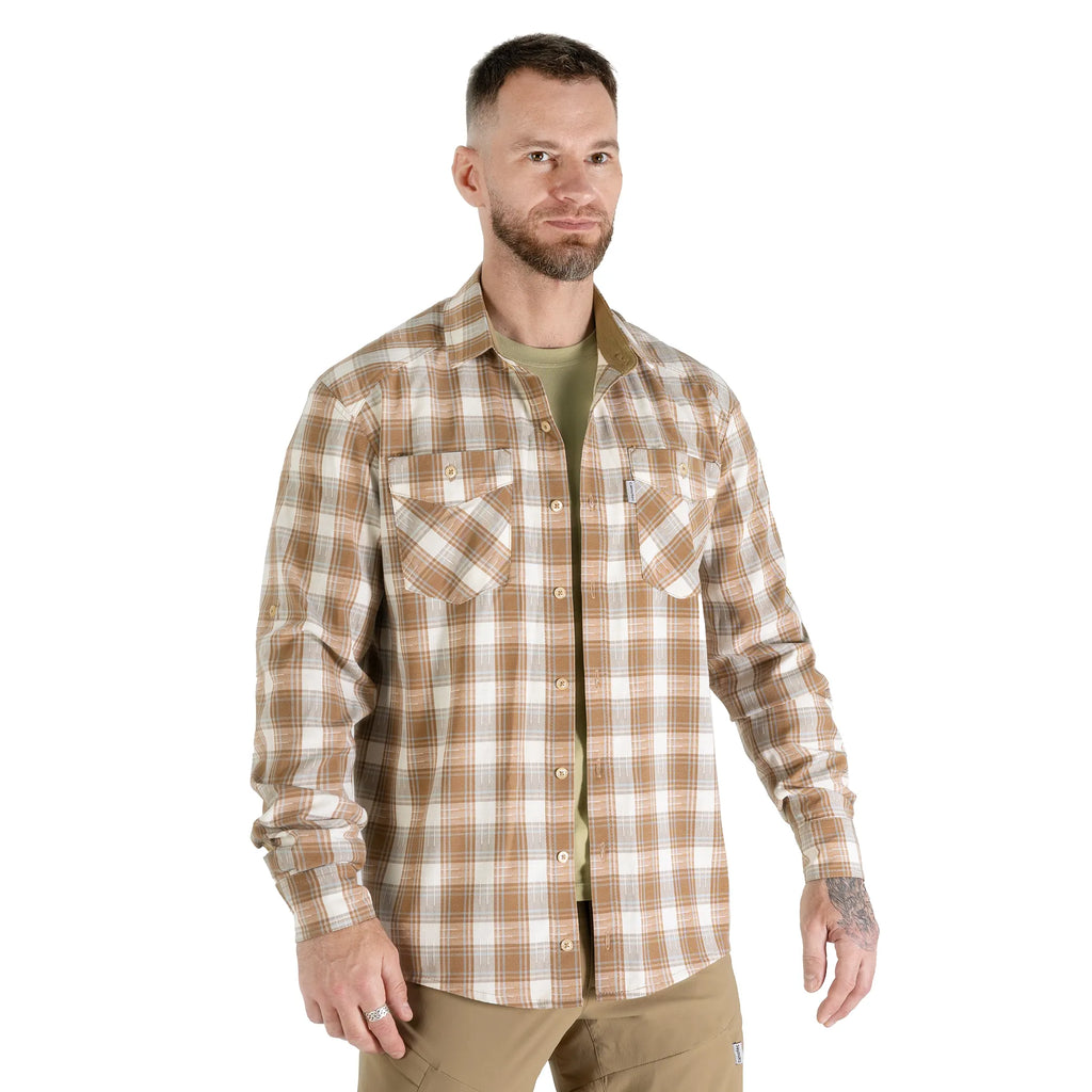 "Legit" Shirt Sand/White