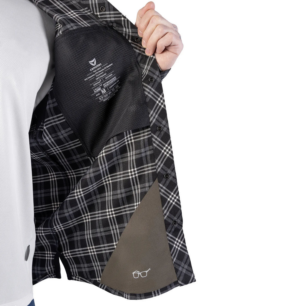 Tactical "Typhoon" Shirt Black/White