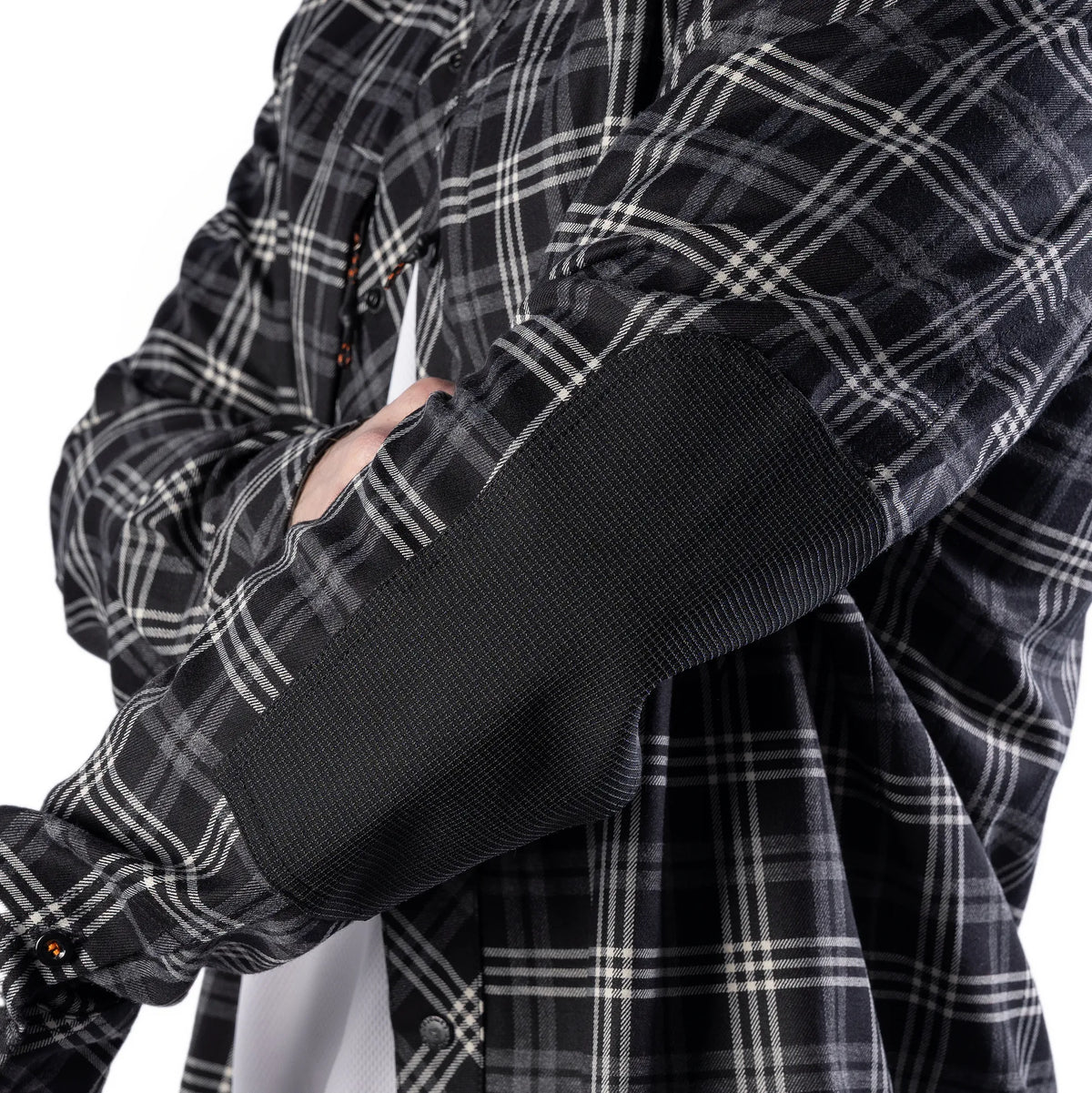Tactical "Typhoon" Shirt Black/White