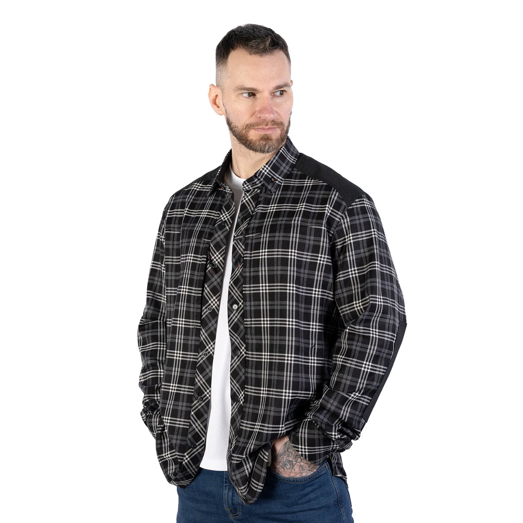 Tactical "Typhoon" Shirt Black/White