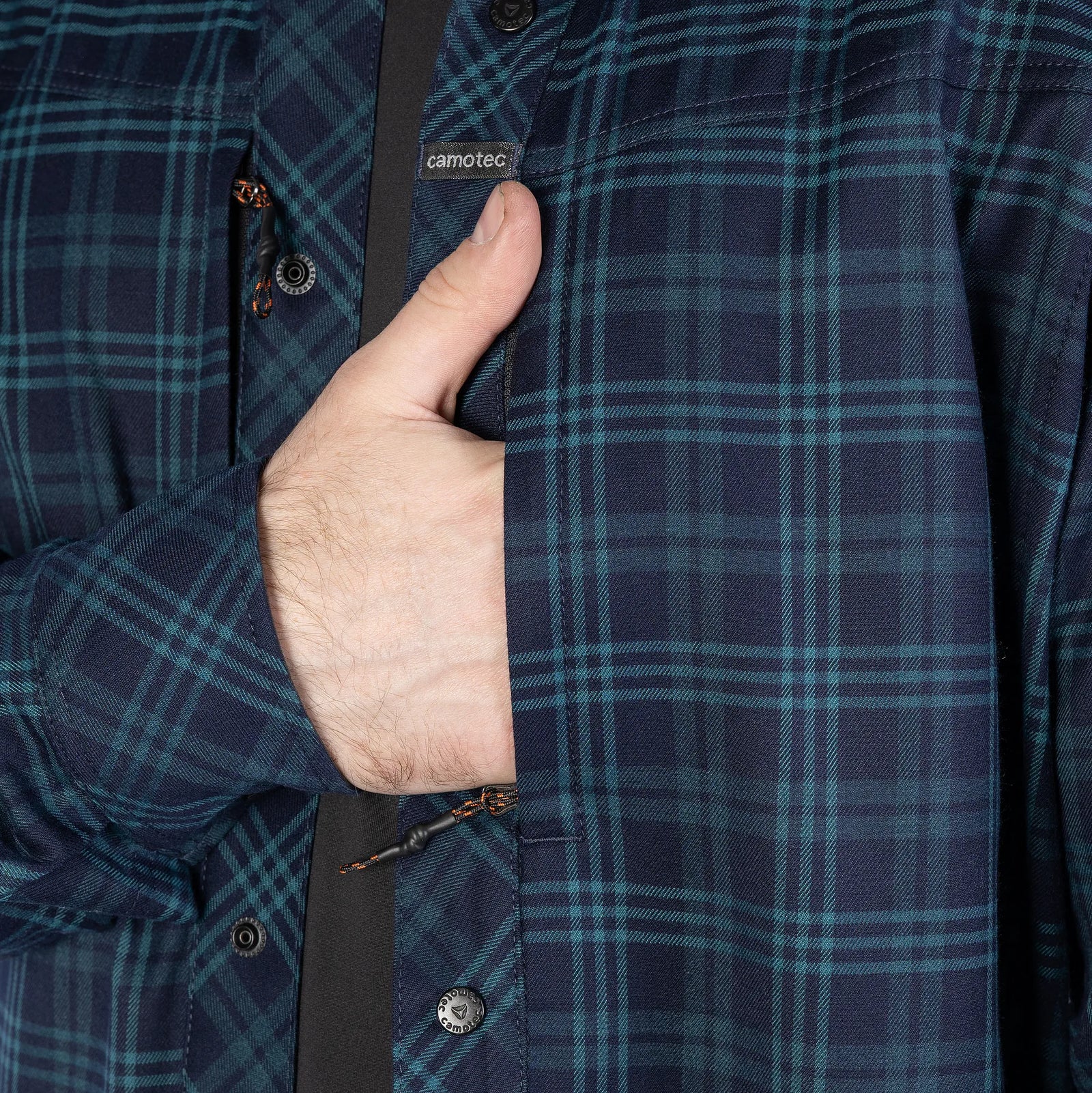 Tactical Shirt "Typhoon" Teal/Navy
