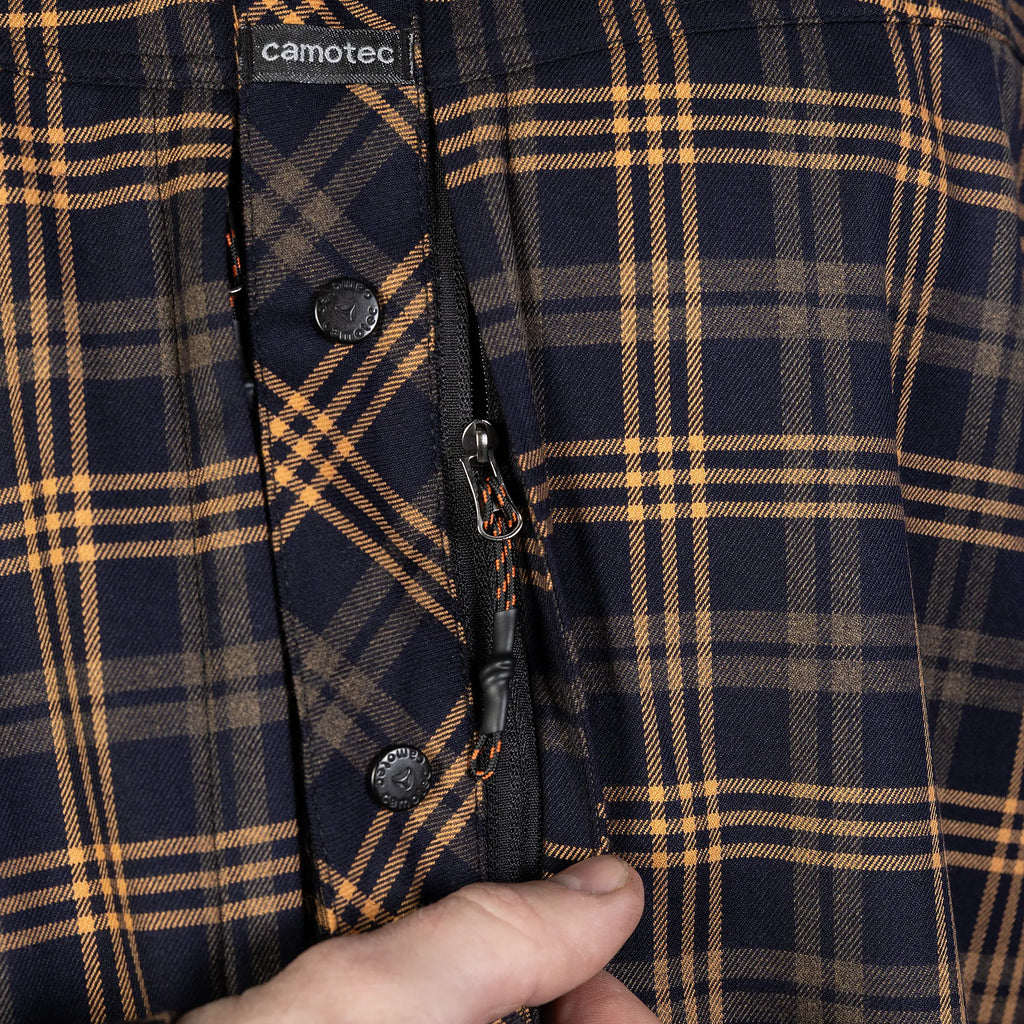Tactical "Typhoon" Shirt Orange/Navy
