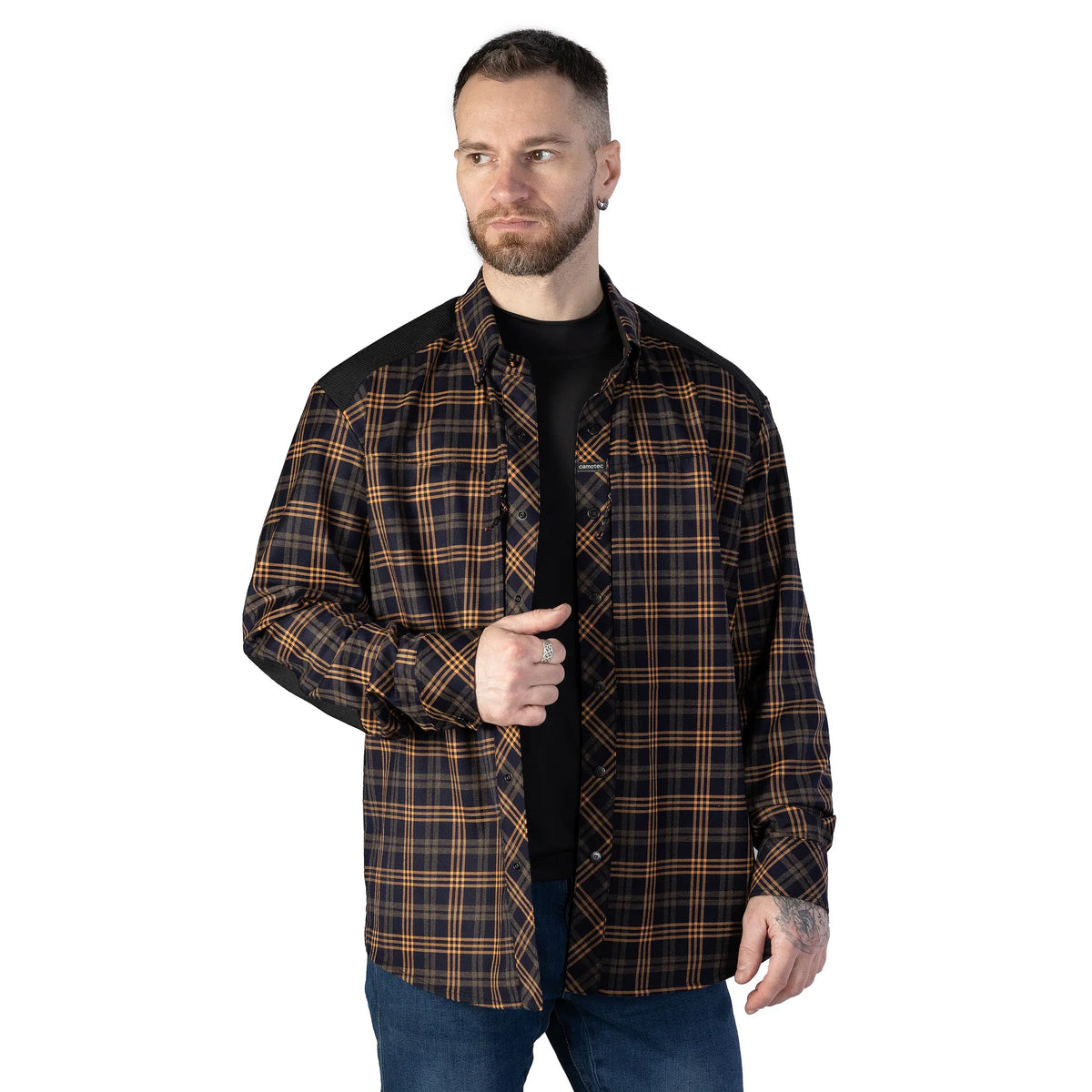 Tactical "Typhoon" Shirt Orange/Navy