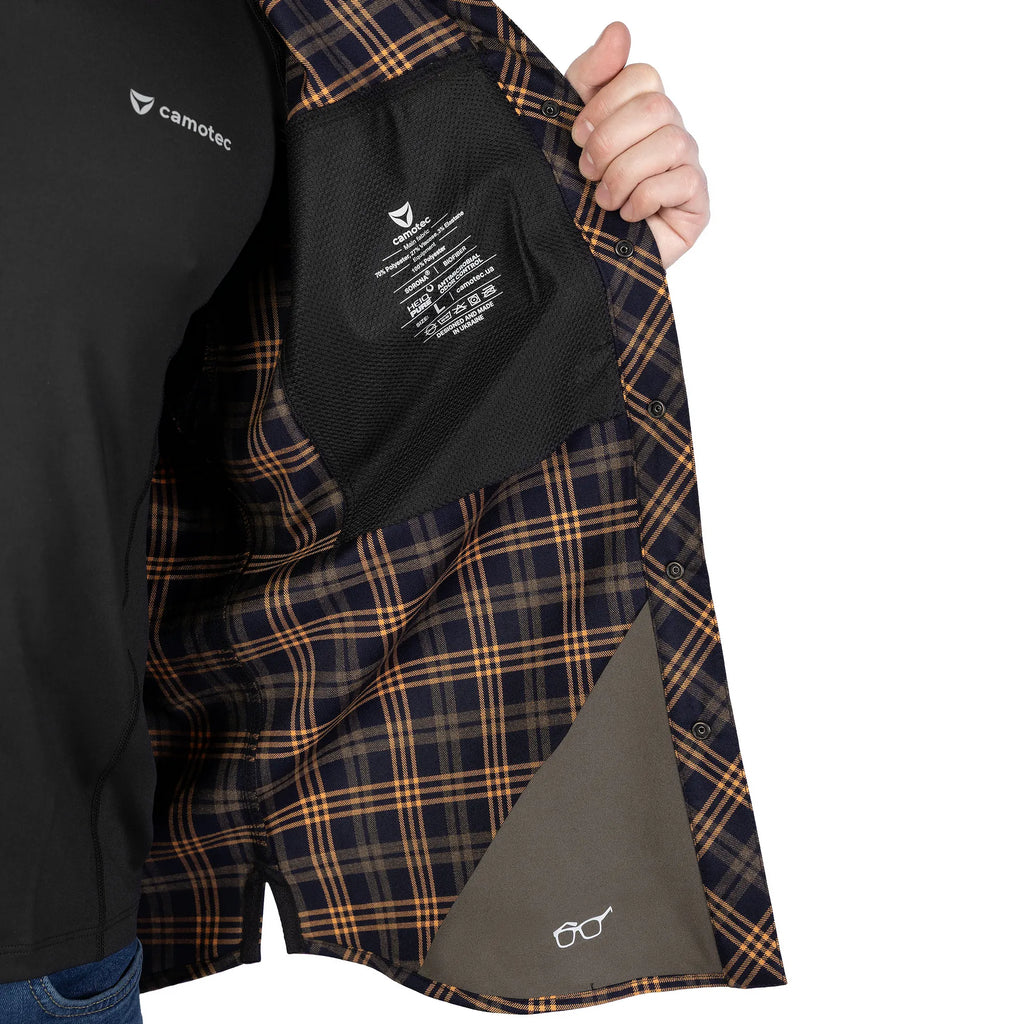 Tactical "Typhoon" Shirt Orange/Navy