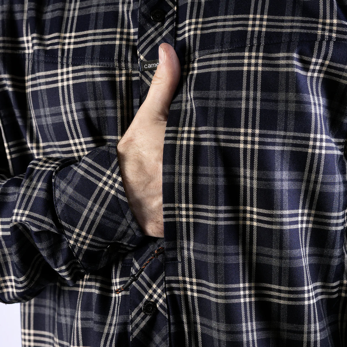 Tactical "Typhoon" Shirt Navy/White