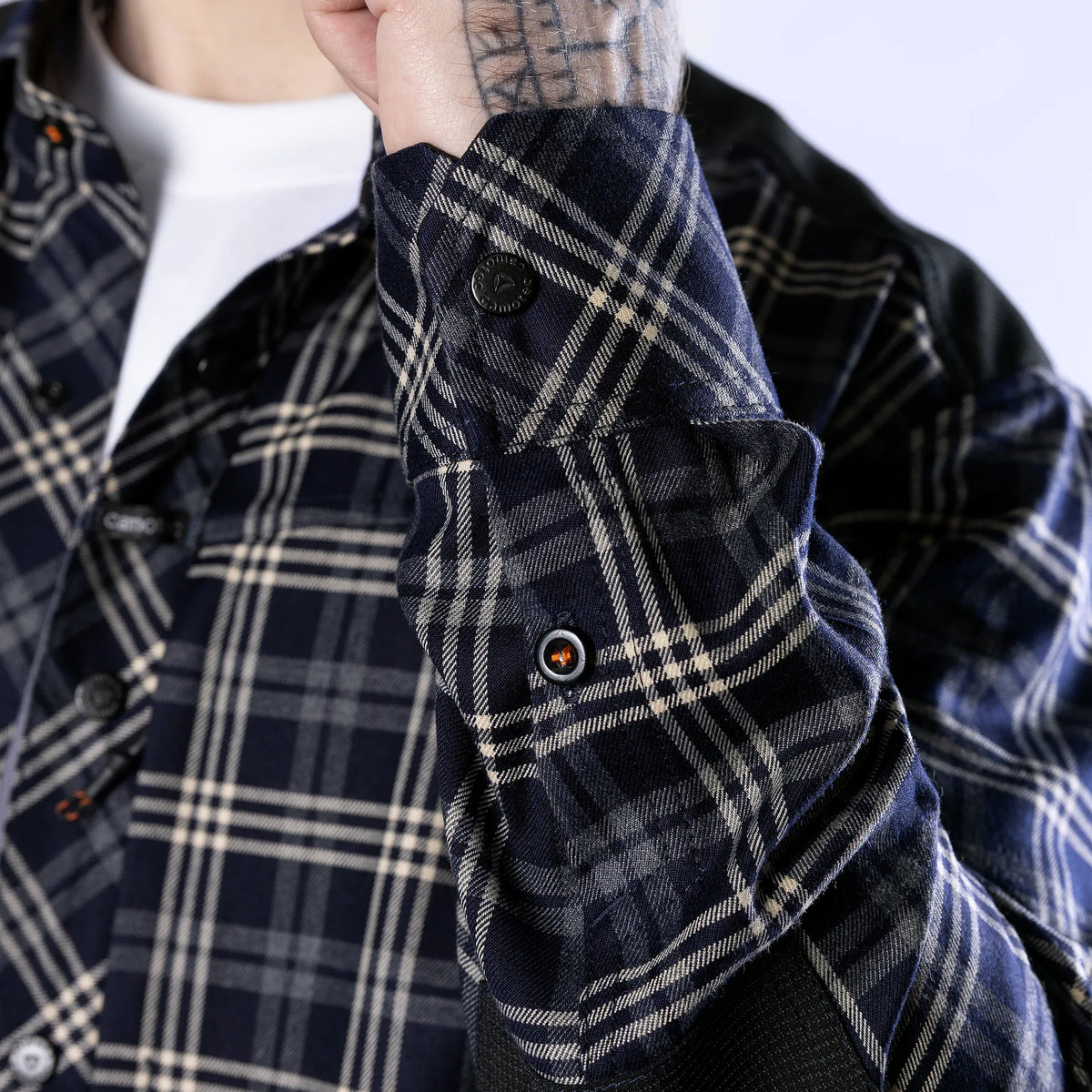 Tactical "Typhoon" Shirt Navy/White