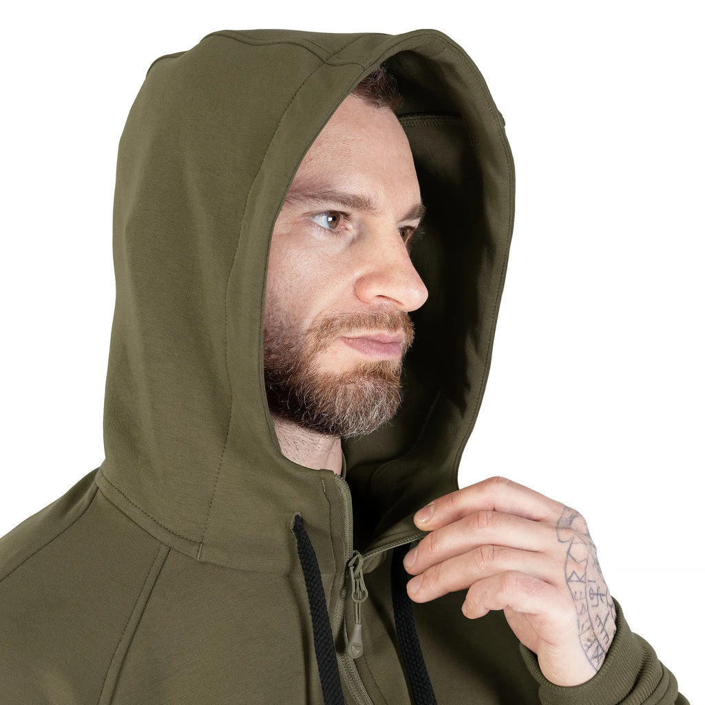 FitPro Zip ShapeKnit Sports Jacket Olive