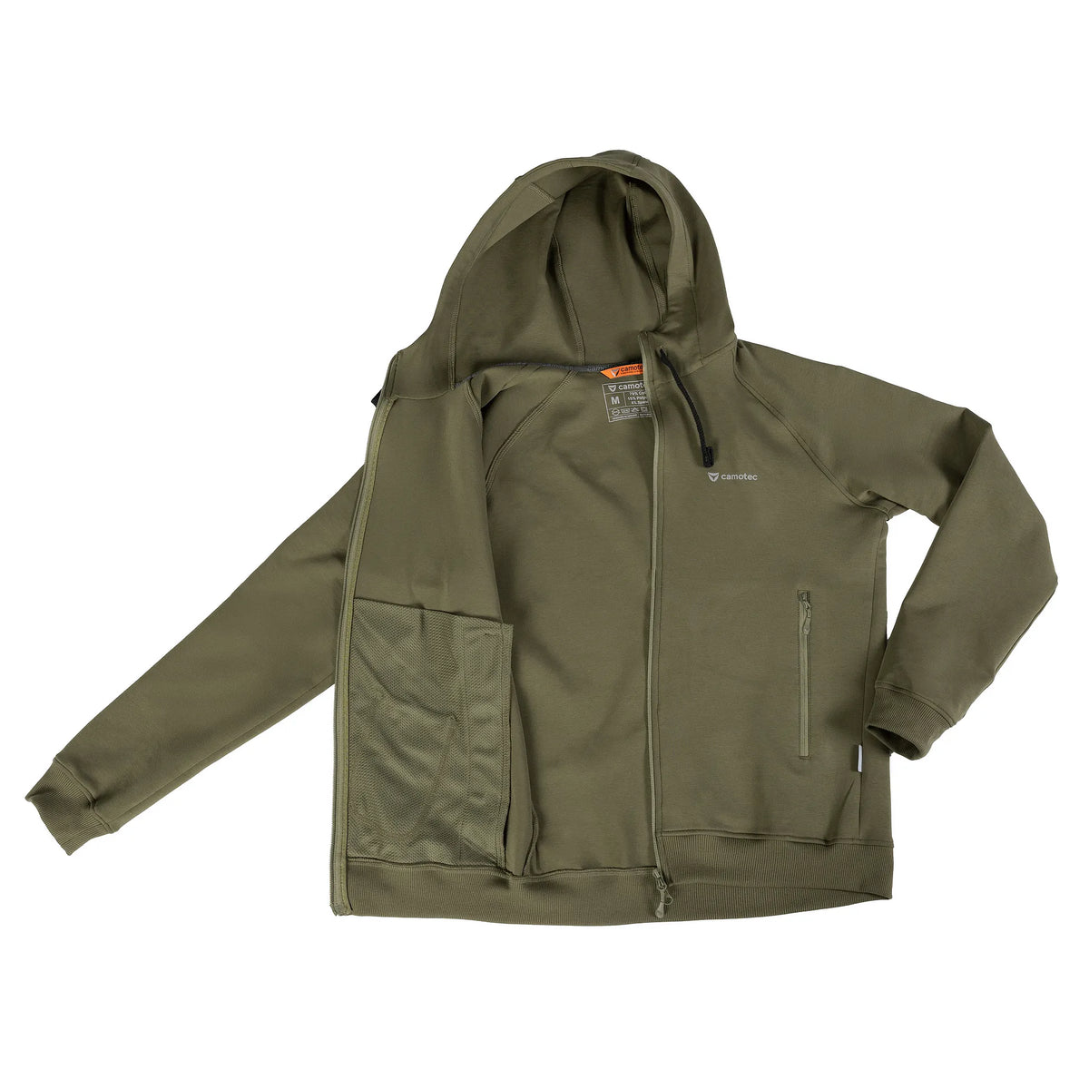 FitPro Zip ShapeKnit Sports Jacket Olive