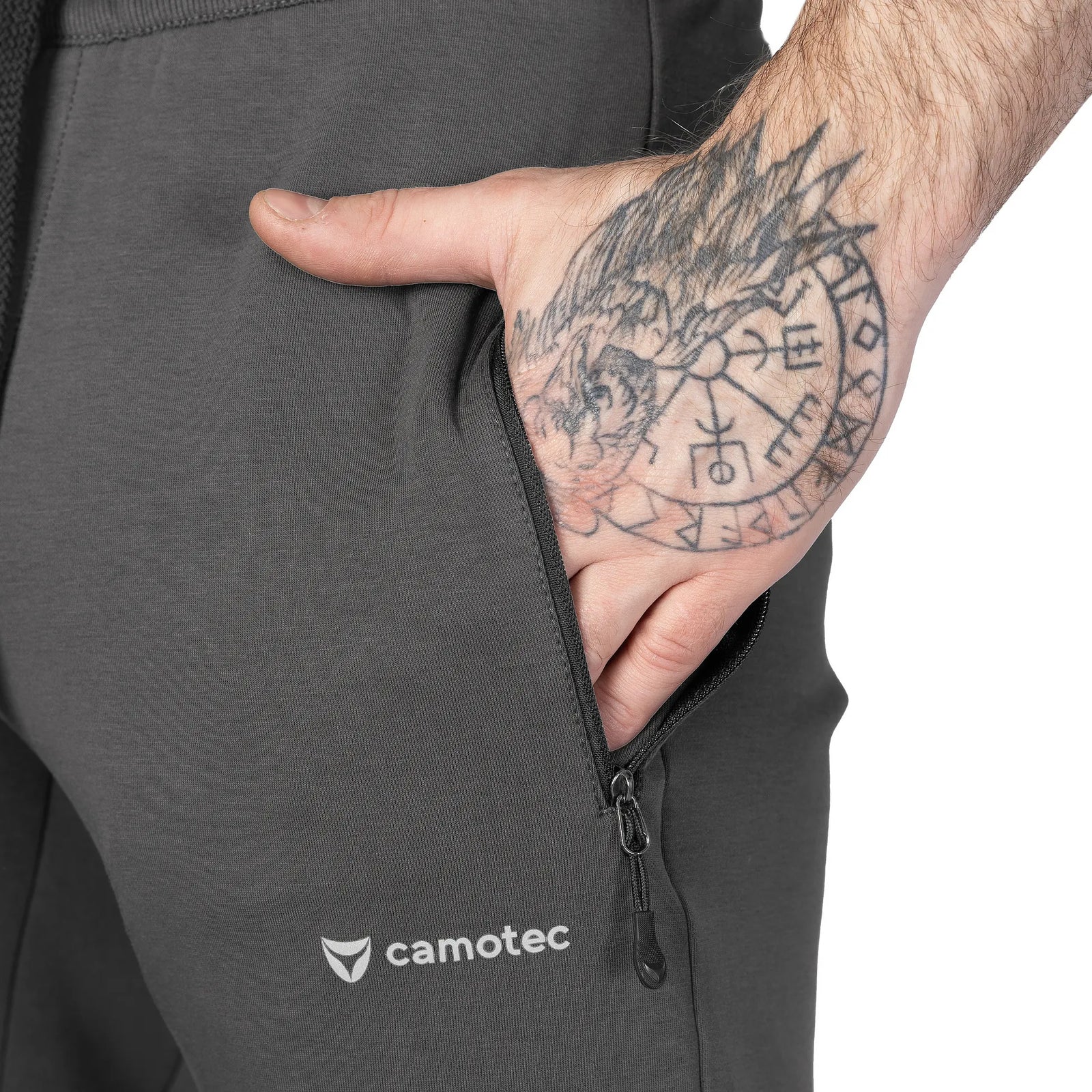 FitPro ShapeKnit Graphite Tracksuit Bottoms