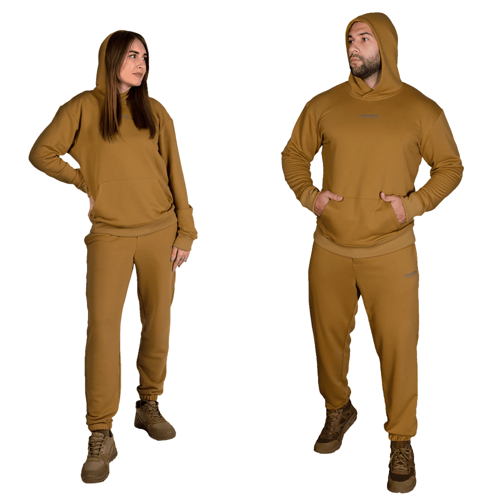 Basic Hood 2.0 Tracksuit Coyote