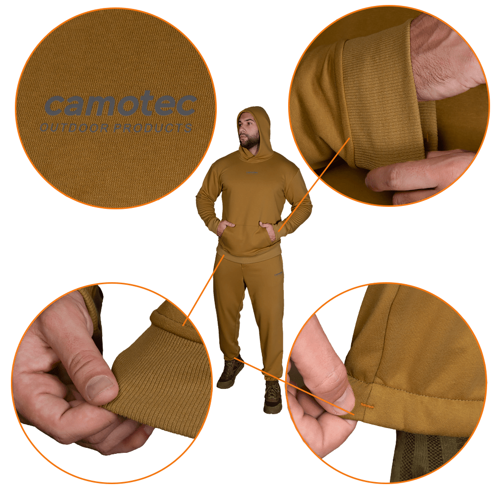 Basic Hood 2.0 Tracksuit Coyote