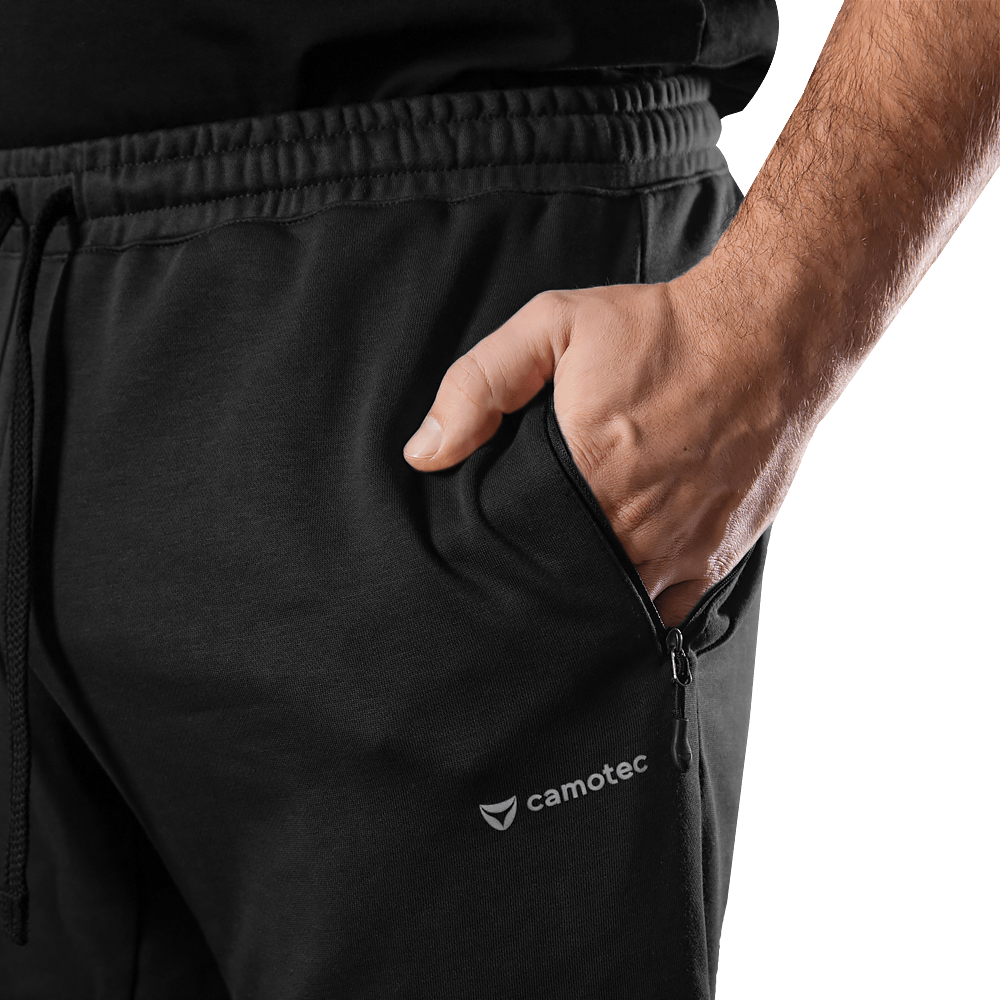 Tracksuit FitPro Zip Black