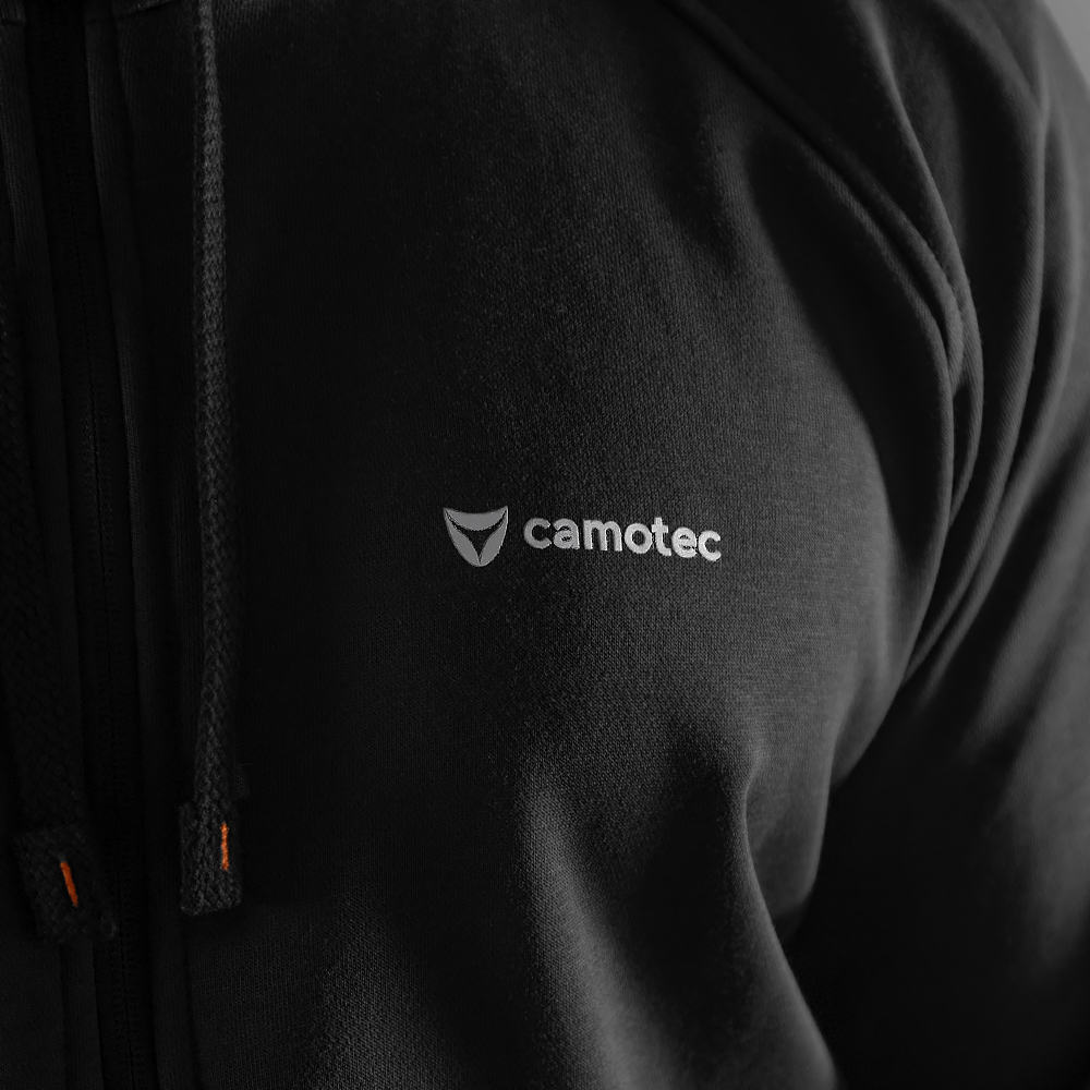 Tracksuit FitPro Zip Black