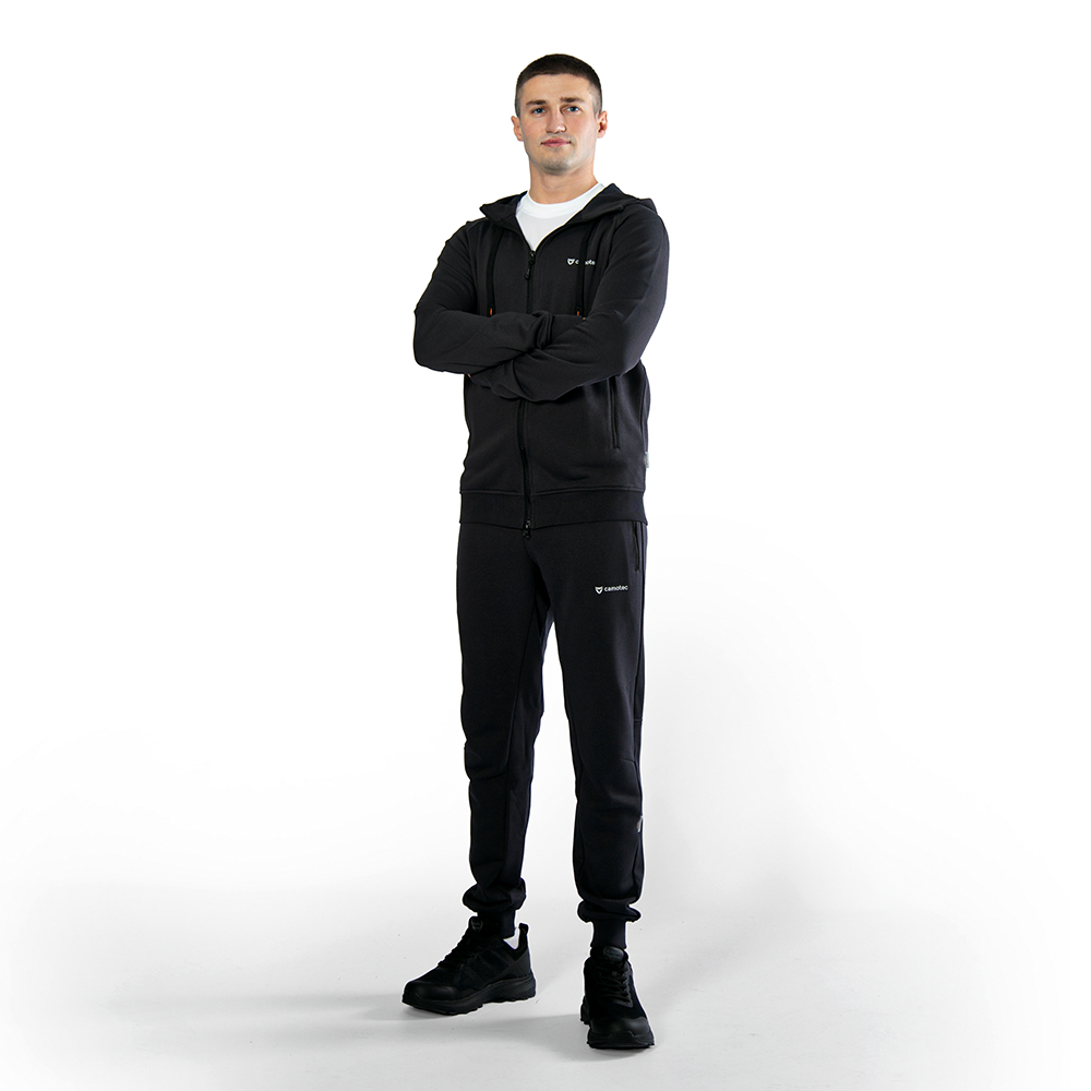FitPro Zip Tracksuit Graphite