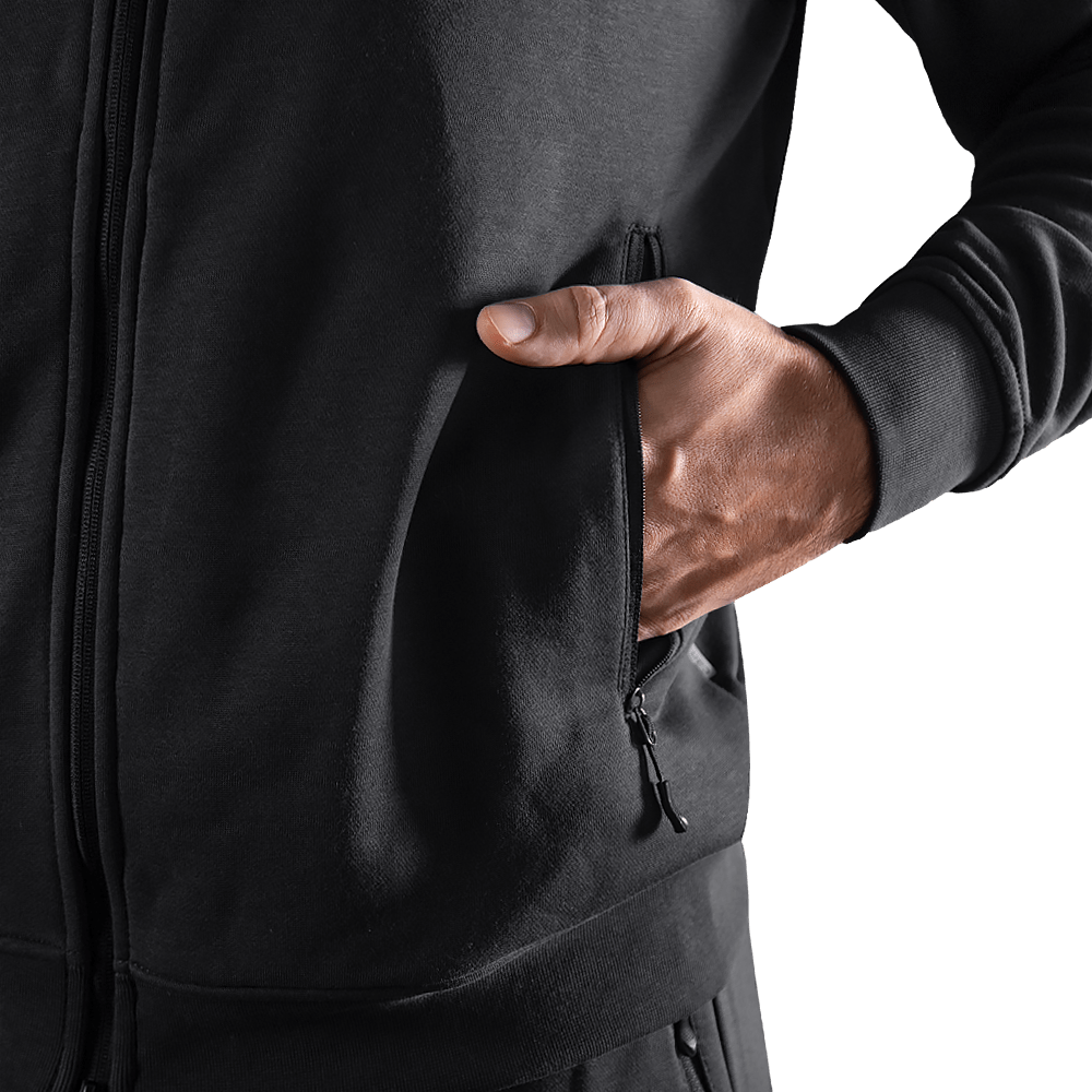 FitPro Zip Tracksuit Graphite