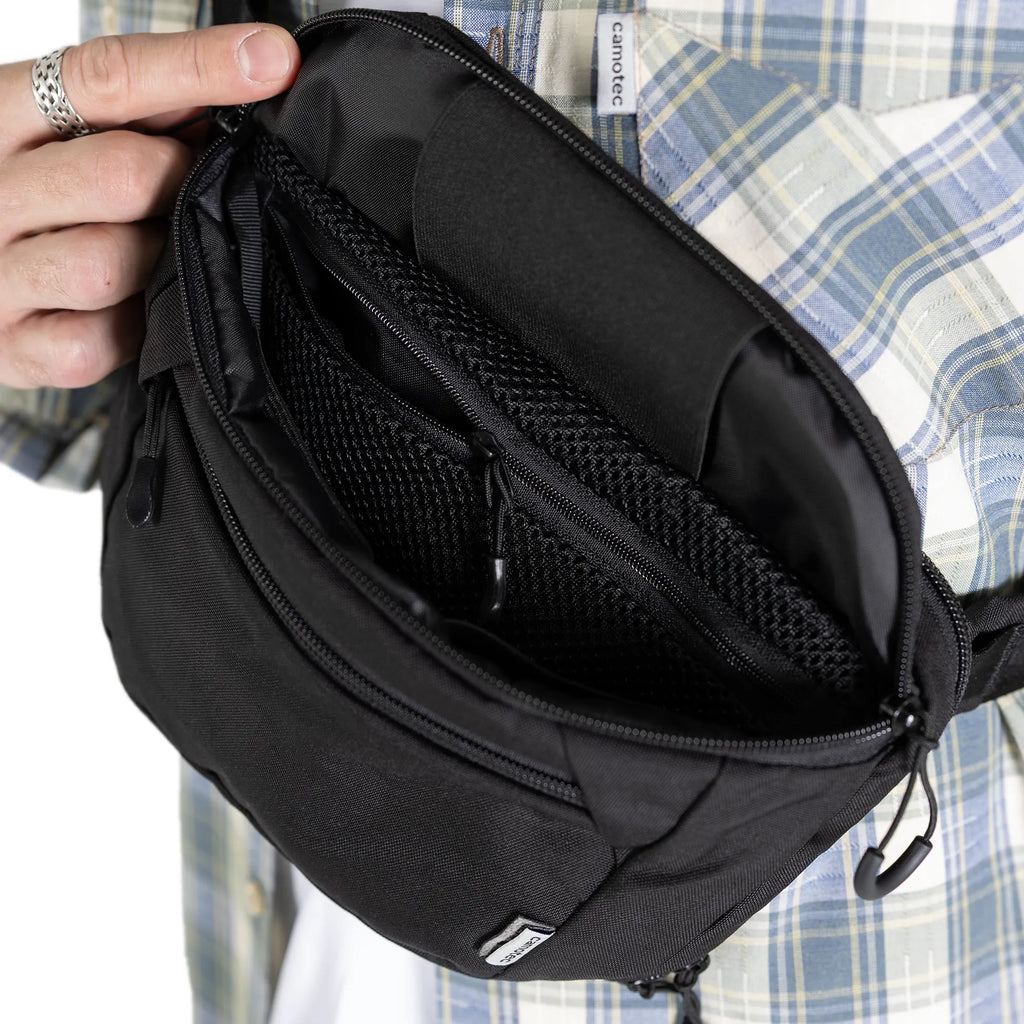 Waist Bag Vector XL Black