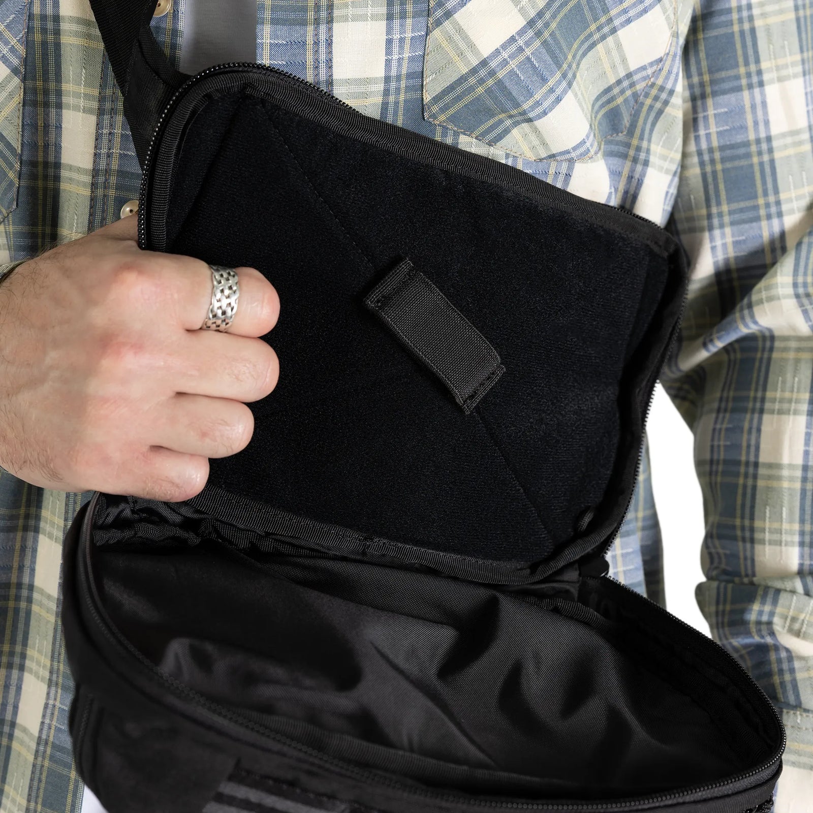 Waist Bag Vector XL Black