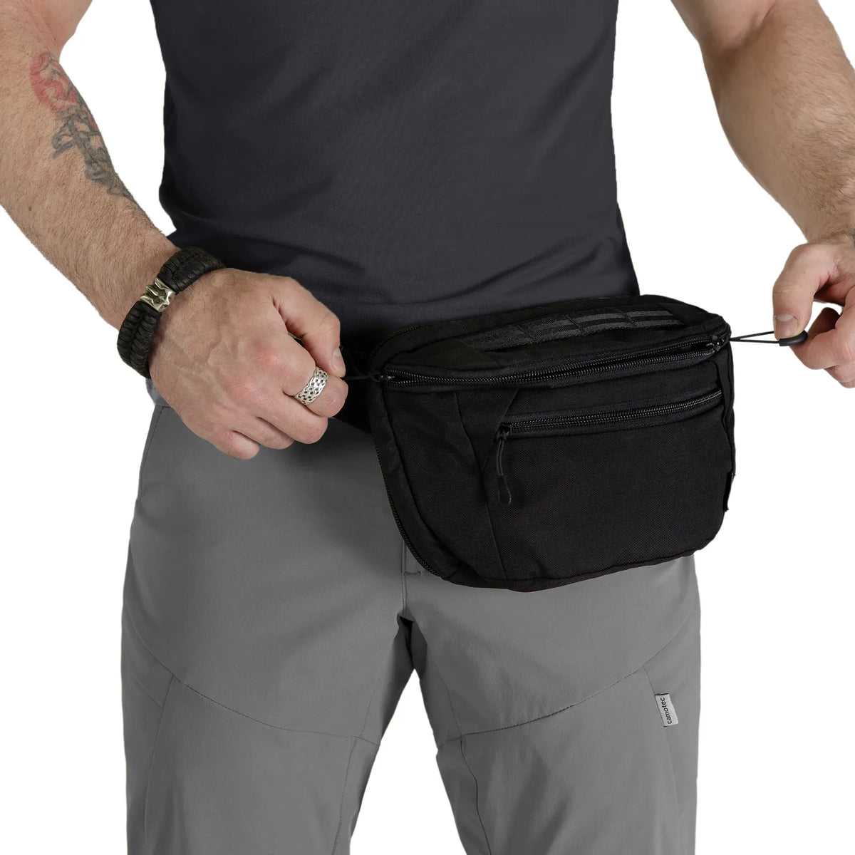 Waist Bag Vector XL Black