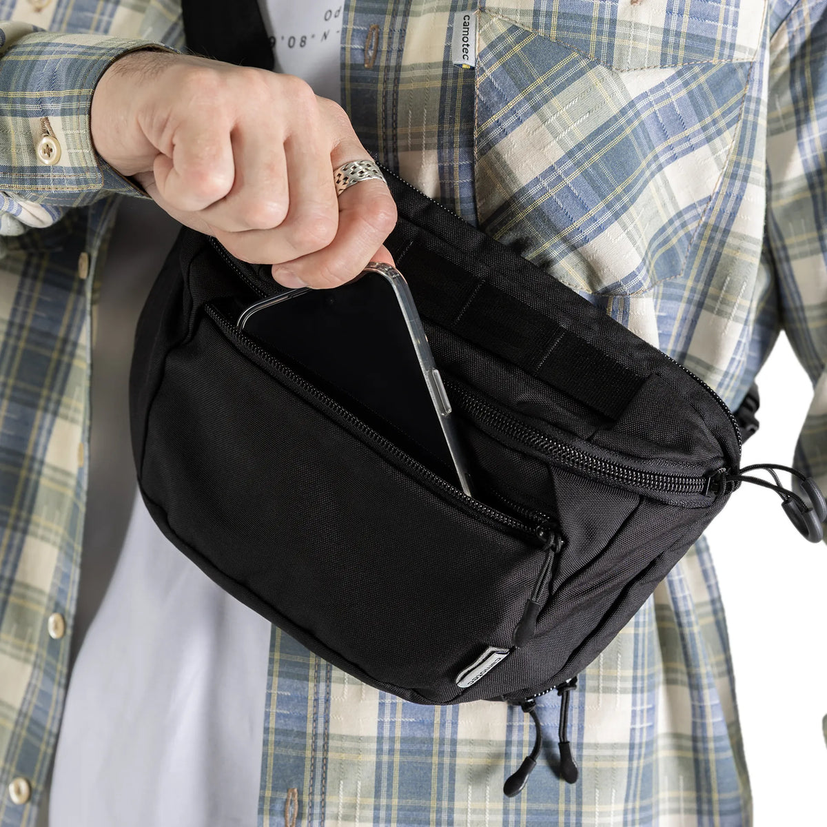 Waist Bag Vector XL Black