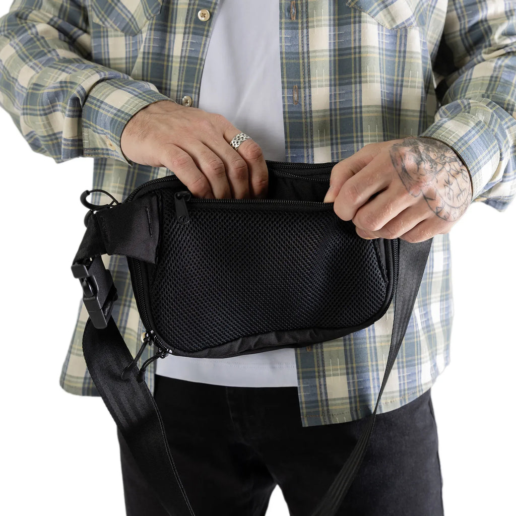 Waist Bag Vector XL Black