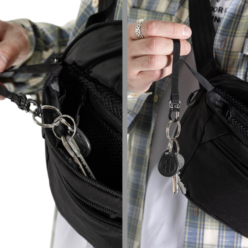 Waist Bag Vector XL Black