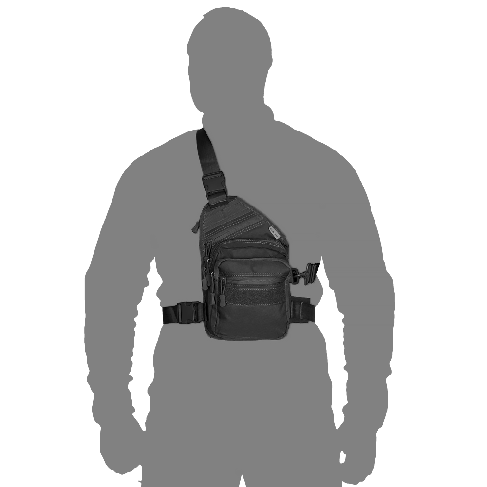 Gunner Sling Black Bag