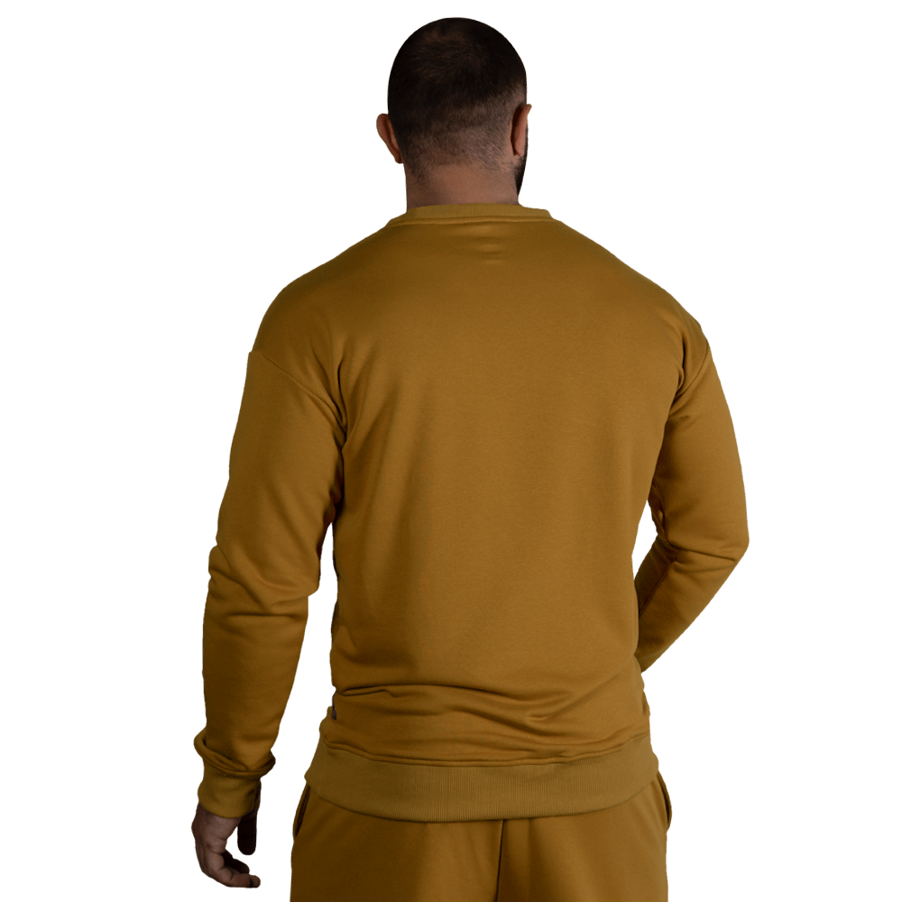 Basic 2.0 Sweatshirt Coyote (golden trident)