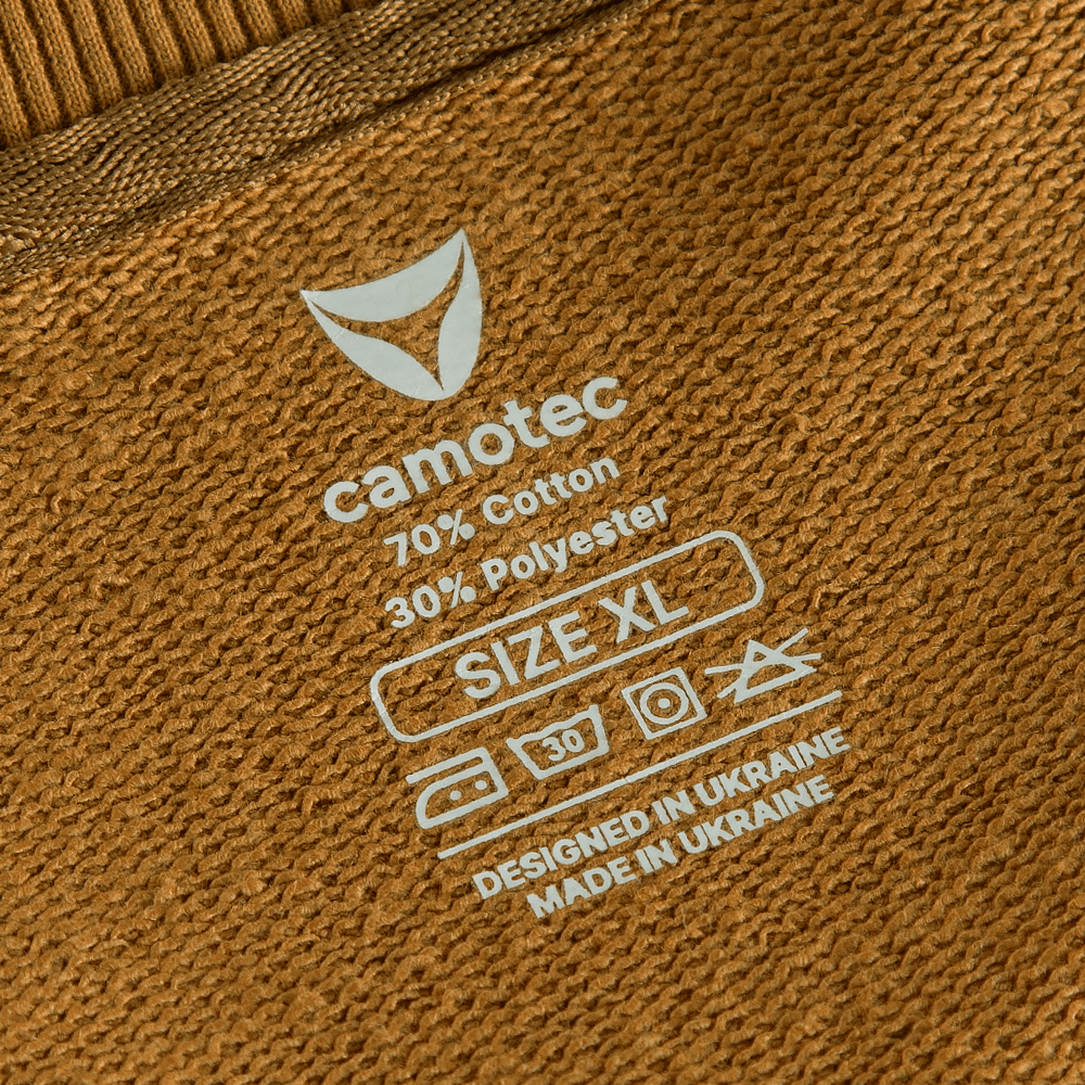 Basic 2.0 Sweatshirt Coyote (golden trident)