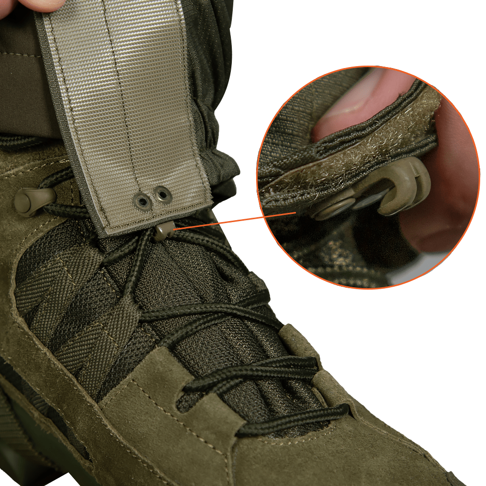Camotec Olive Tactical Gaiters
