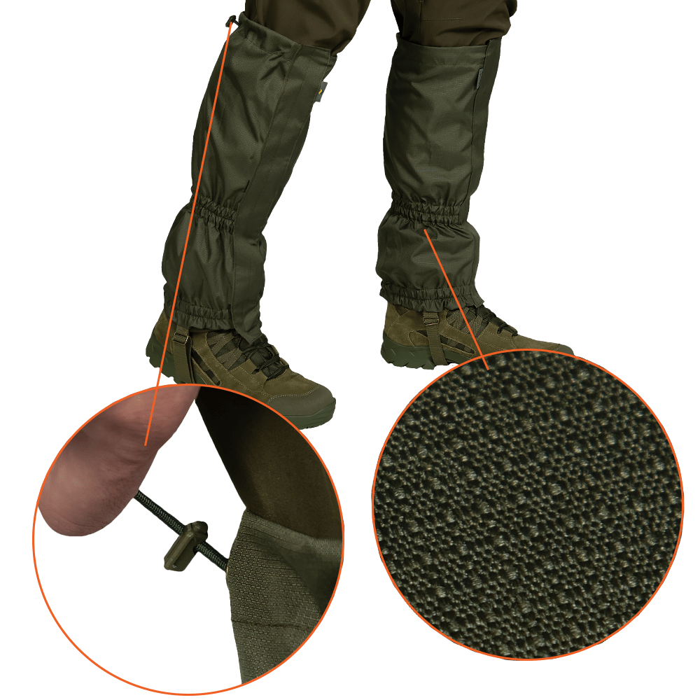 Camotec Olive Tactical Gaiters
