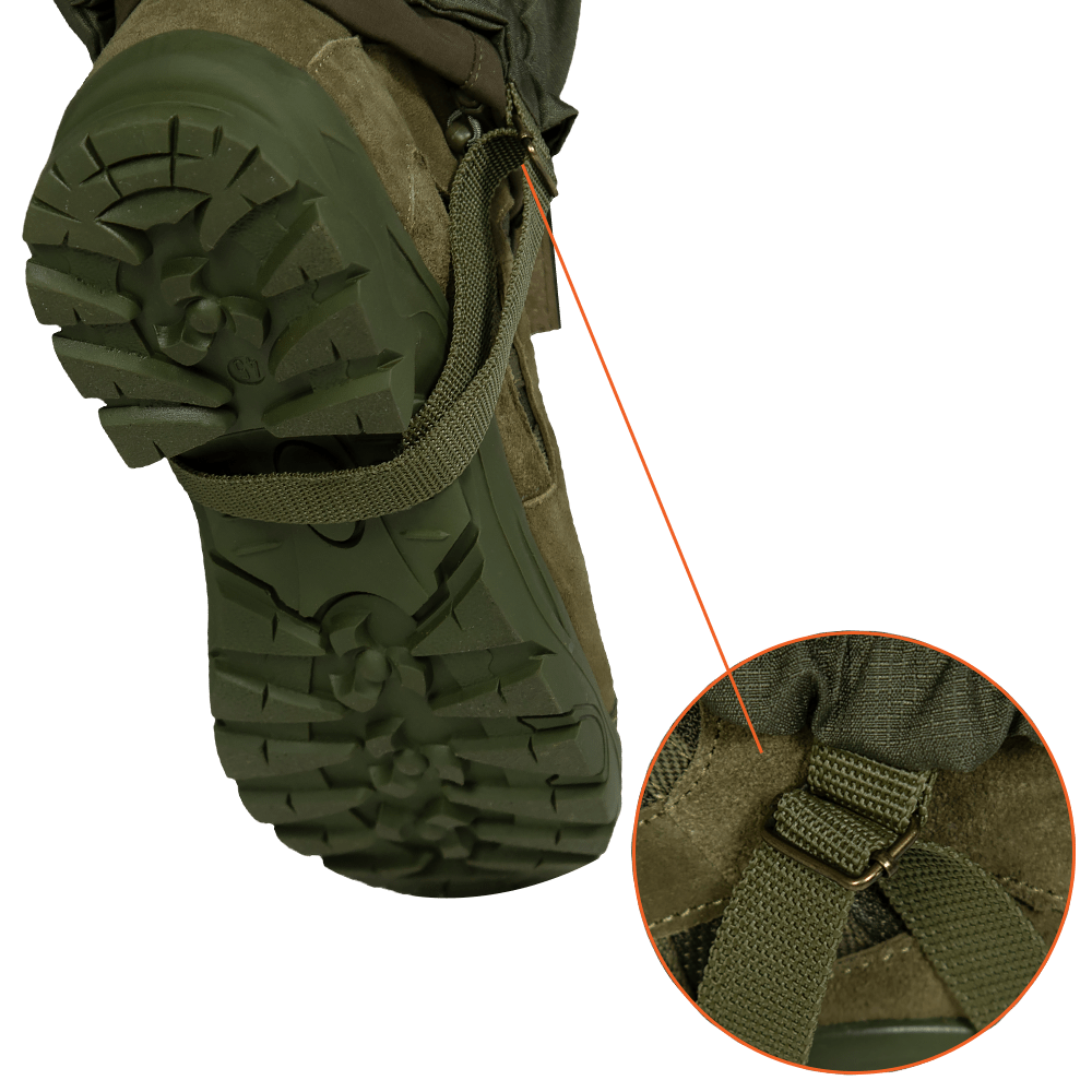 Camotec Olive Tactical Gaiters